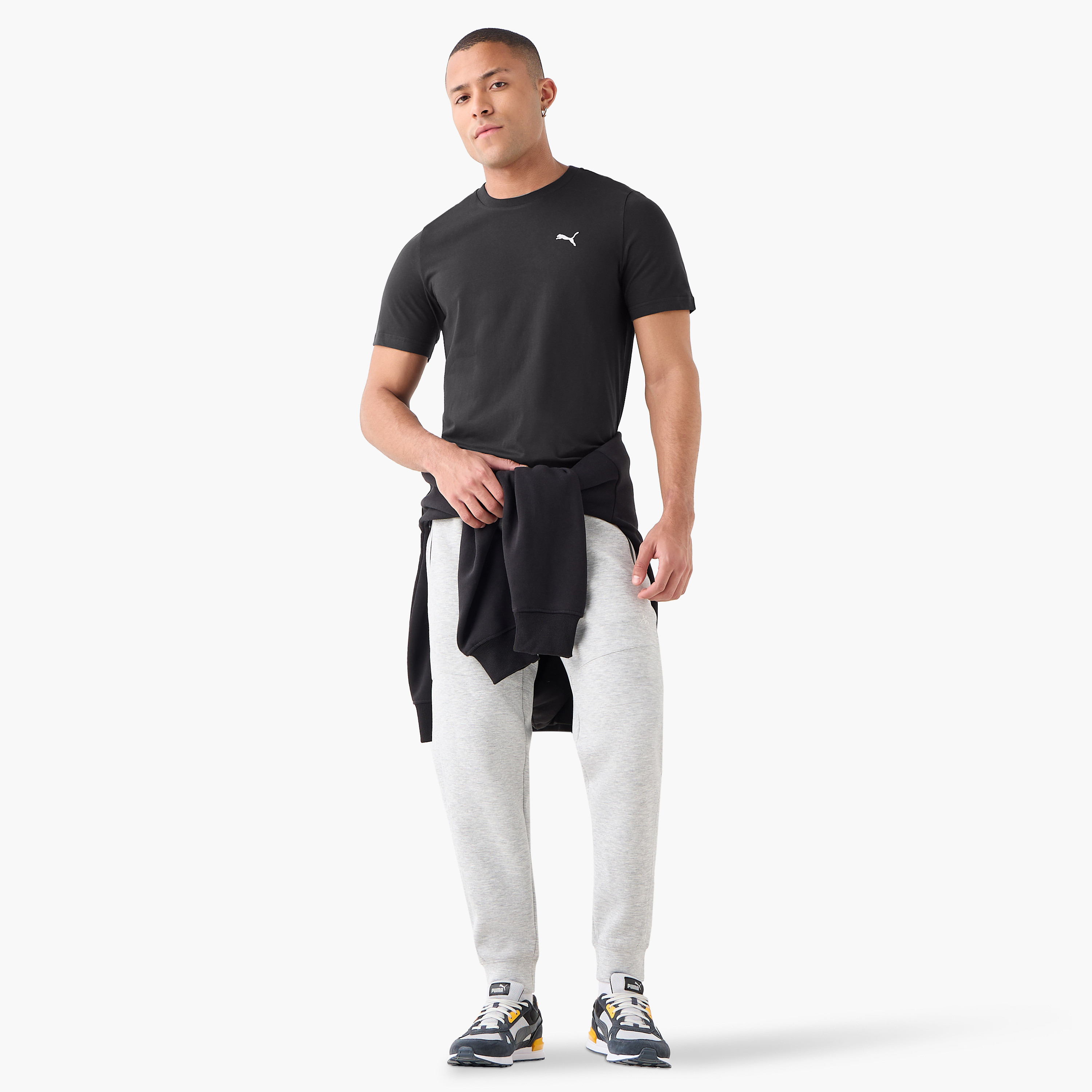 Puma Men's Essential Small Logo Tee 682538 | OE-men-clothing-sportswearandactivewear-tshirtsandpolos-image-2