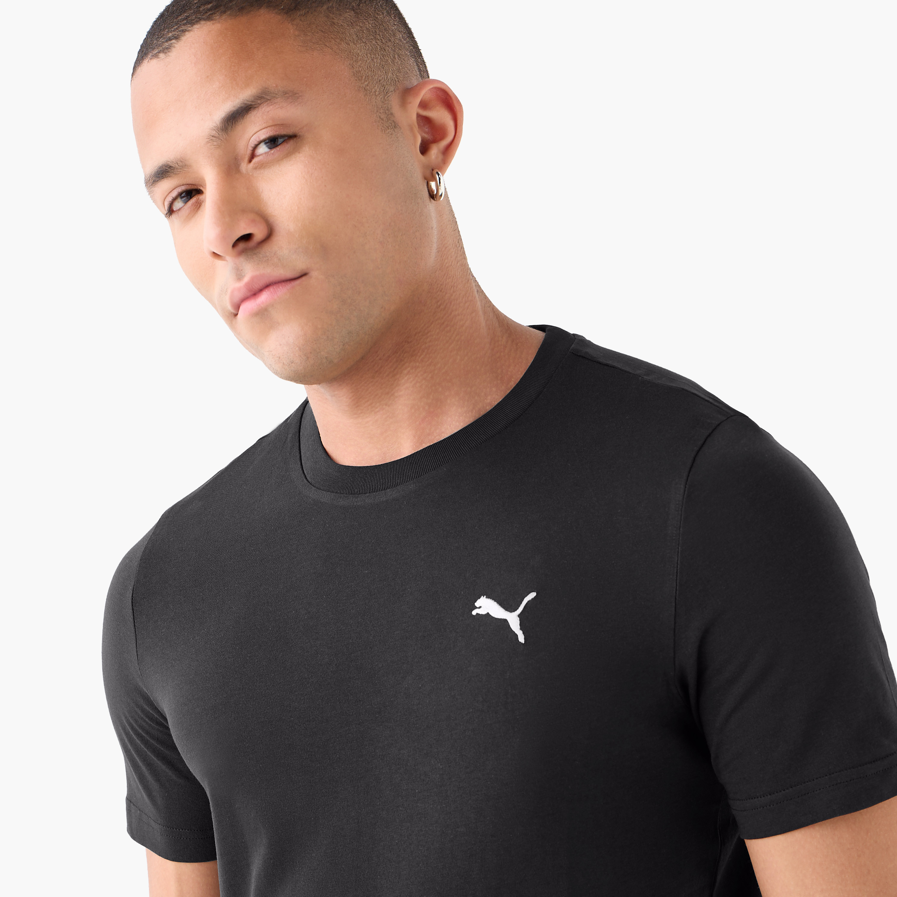 Puma Men's Essential Small Logo Tee 682538 | OE-men-clothing-sportswearandactivewear-tshirtsandpolos-image-4