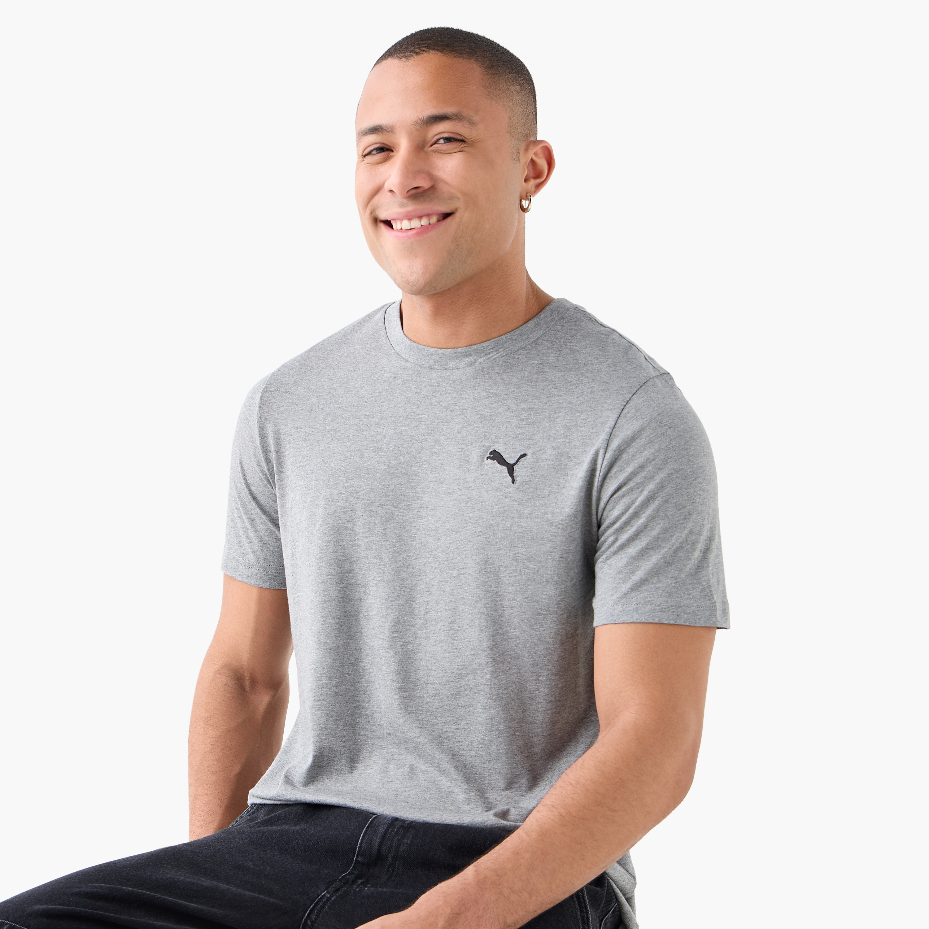 بوما - تيشيرت ايسينشال سمول لوقو - للرجال 682538 | OE-men-clothing-sportswearandactivewear-tshirtsandpolos-image-11