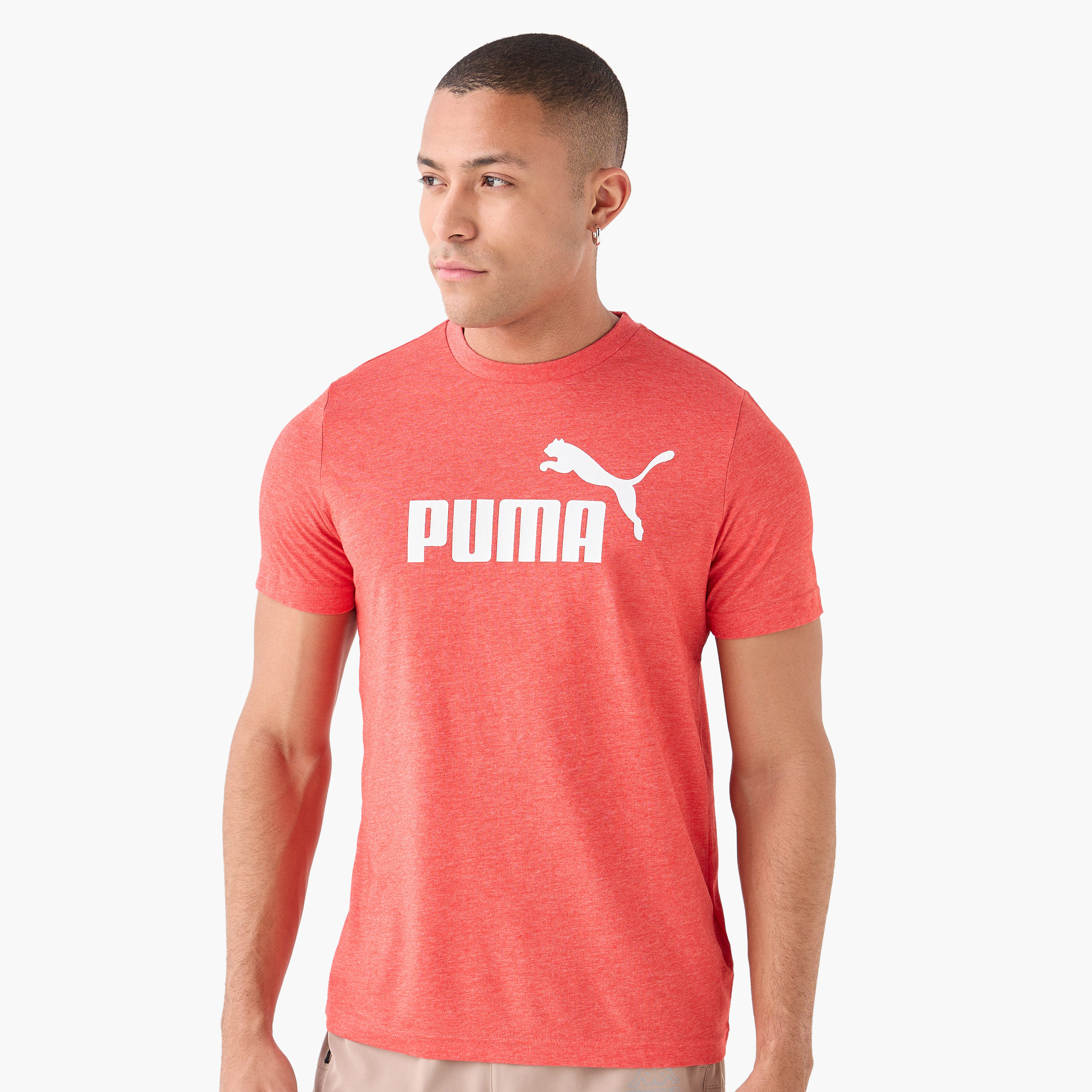 بوما - تيشيرت ايسينشال لوقو هيذر - للرجال 682550 | OE-men-clothing-sportswearandactivewear-tshirtsandpolos-image-3