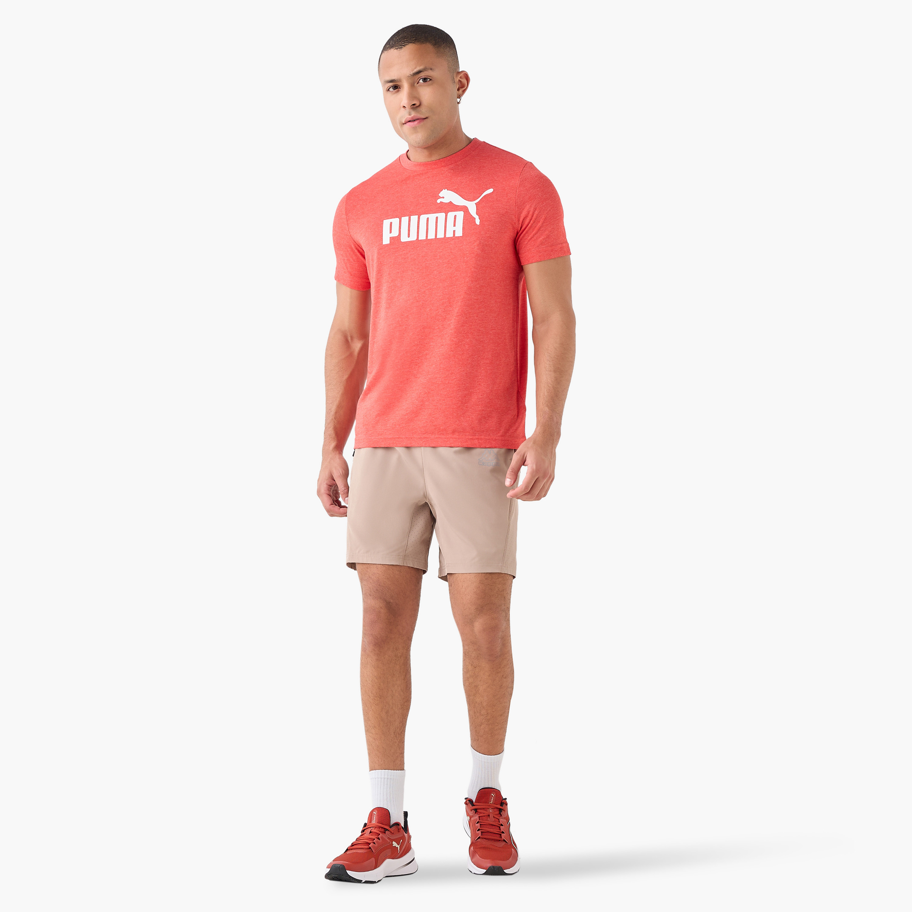 بوما - تيشيرت ايسينشال لوقو هيذر - للرجال 682550 | OE-men-clothing-sportswearandactivewear-tshirtsandpolos-image-4