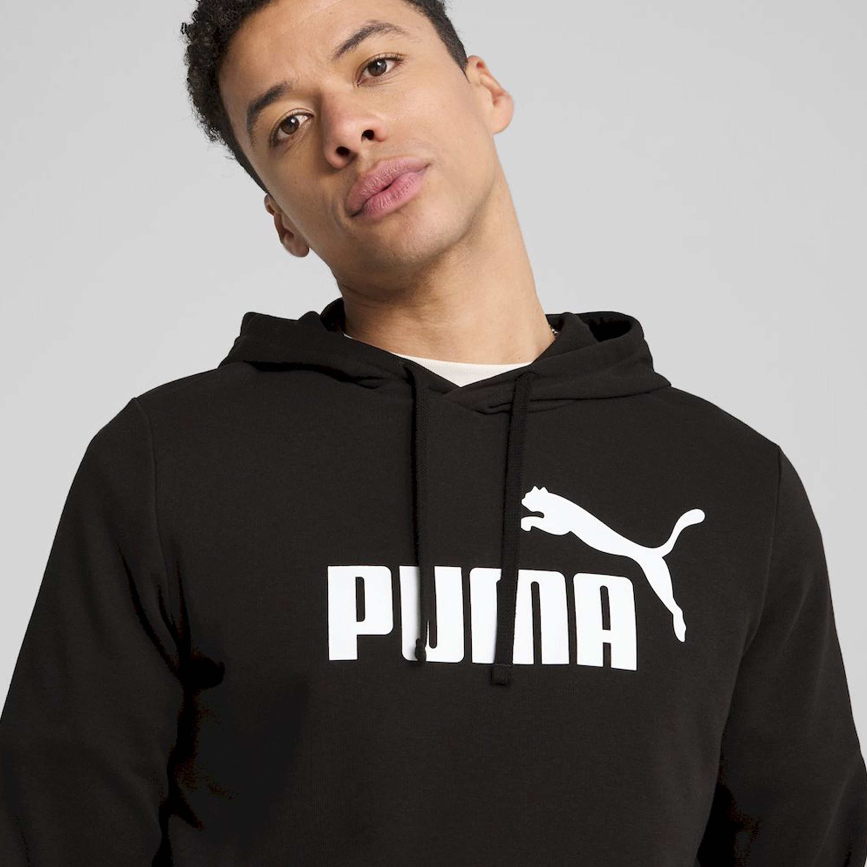 بوما - هودي اسينشالز بشعار رقم 1 للرجال 682572 | OE-men-winterwear-hoodiesandsweatshirts-image-5