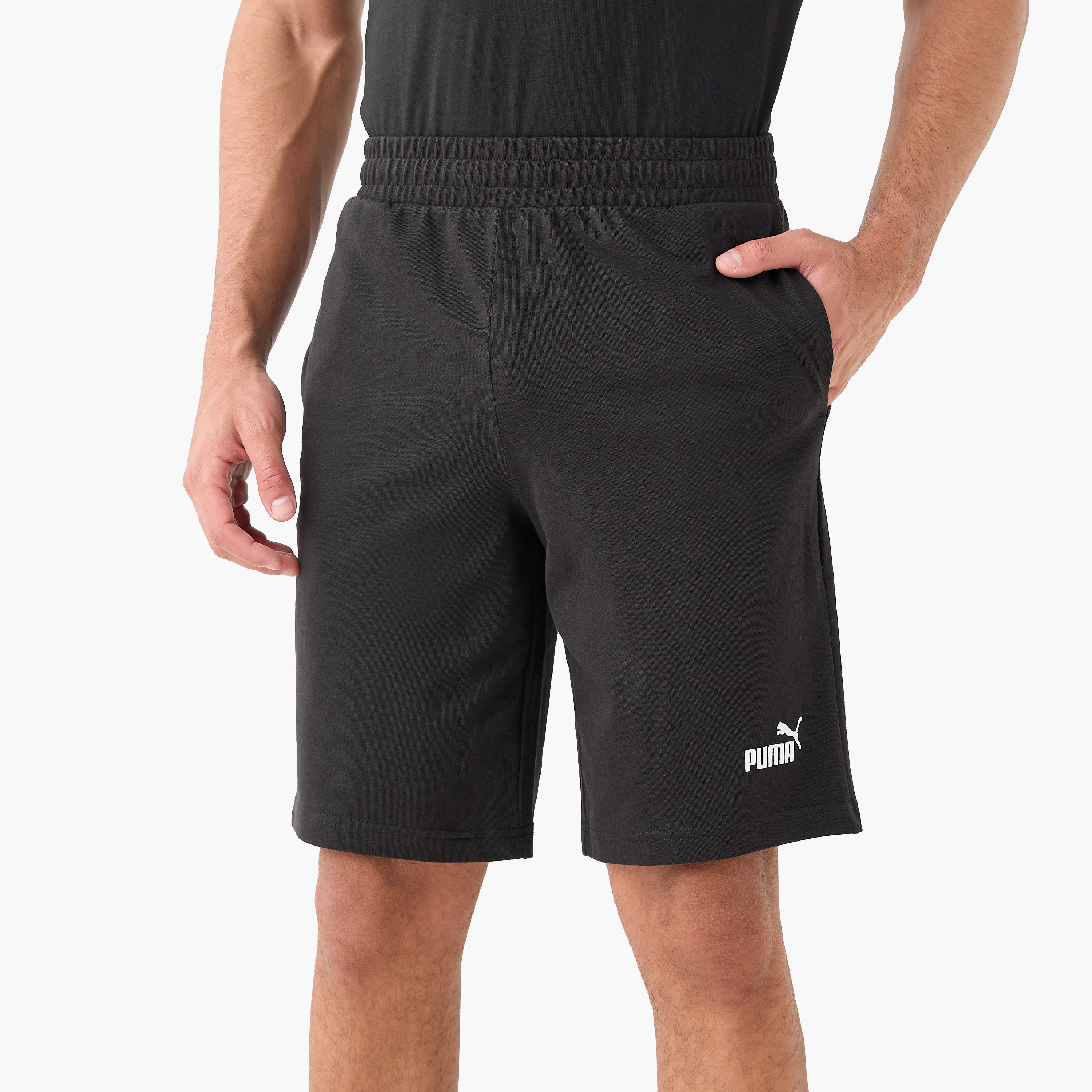 بوما - شورت ايسينشال لوقو جيرسي - للرجال 682600 | OE-men-clothing-bottoms-shorts-image-5