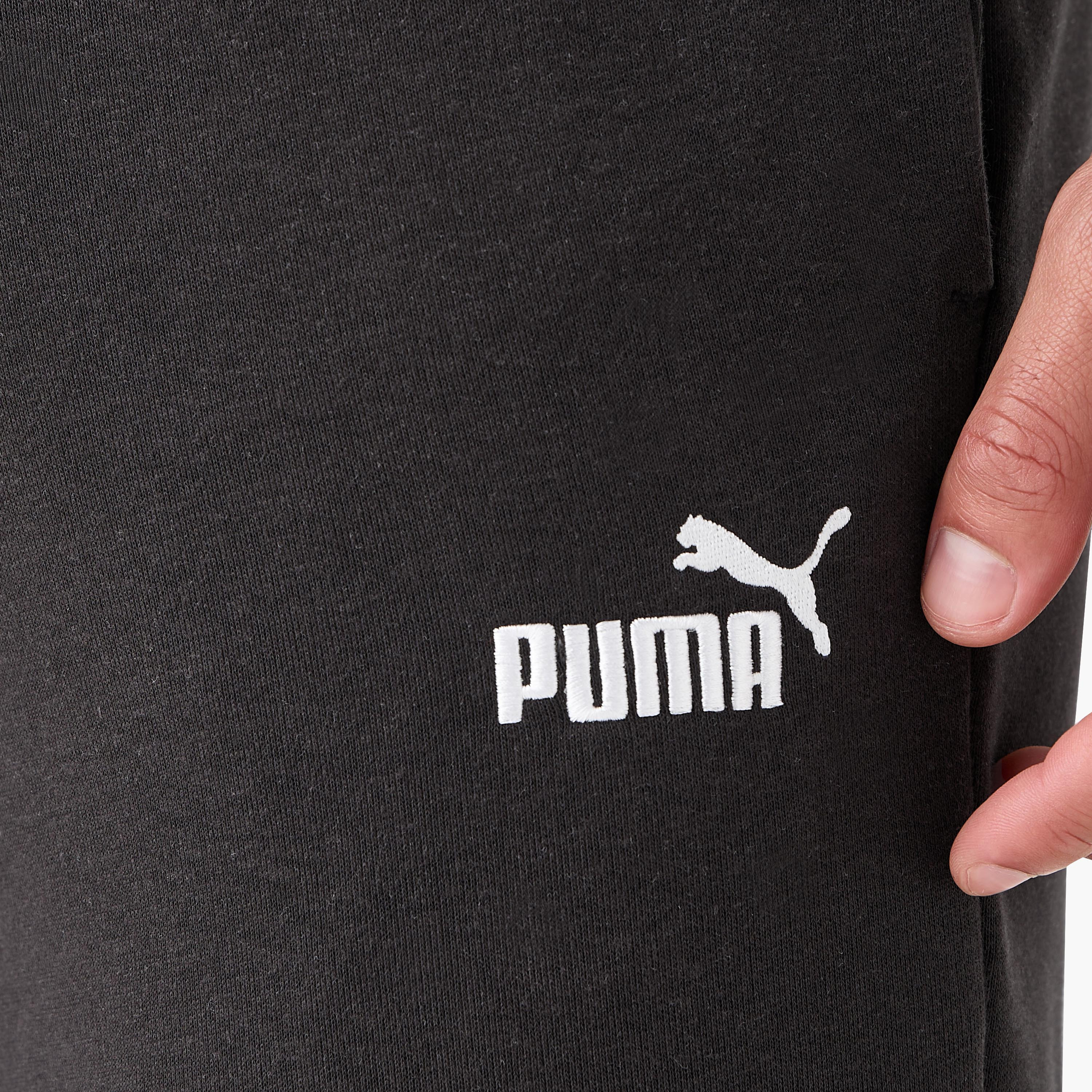 Puma Men's Essential Logo Slim Sweatpants 682644 | OE-men-clothing-sportswearandactivewear-bottoms-image-5