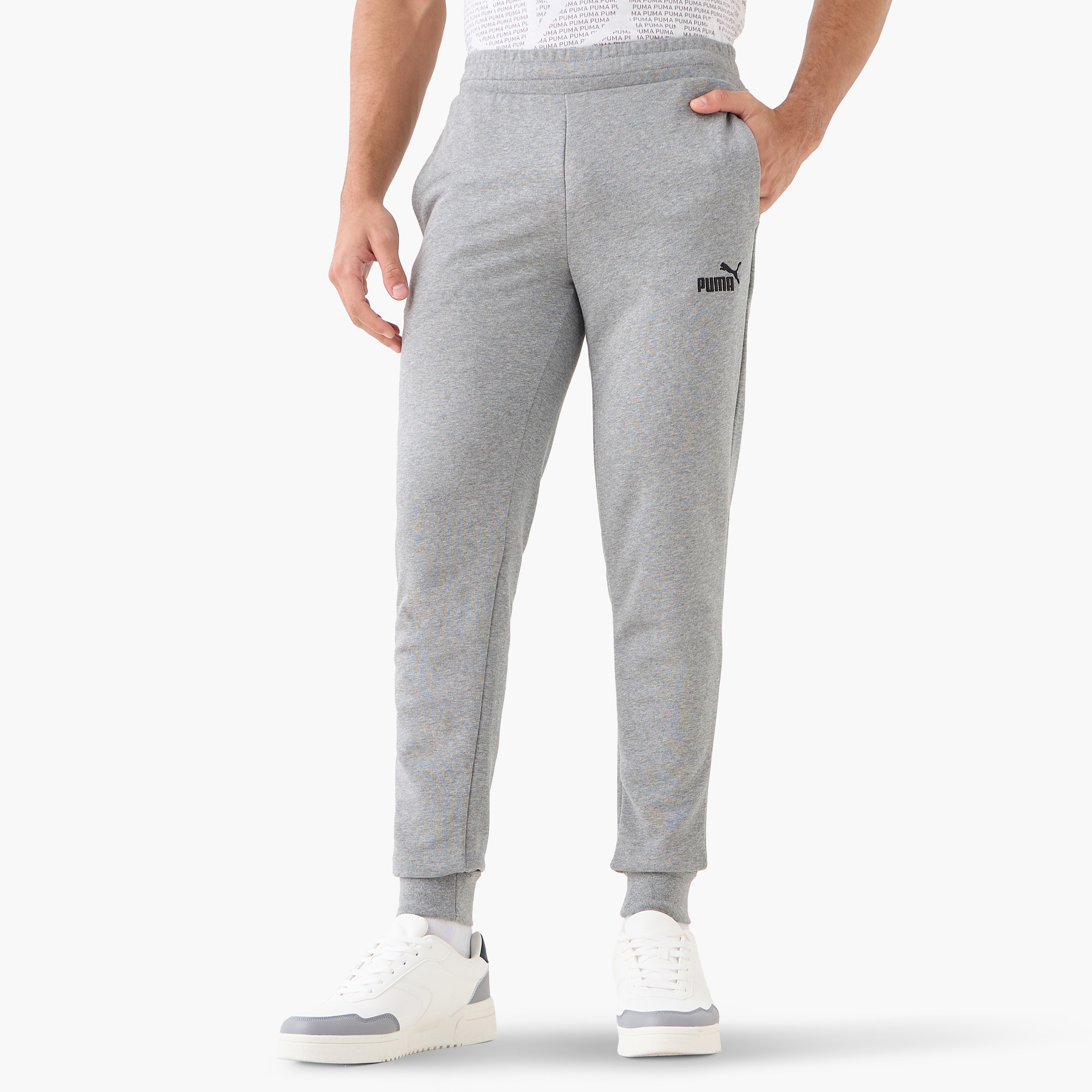 بوما - بنطال رياضي ايسينشال لوقو سليم - للرجال 682644 | OE-men-clothing-sportswearandactivewear-bottoms-image-6