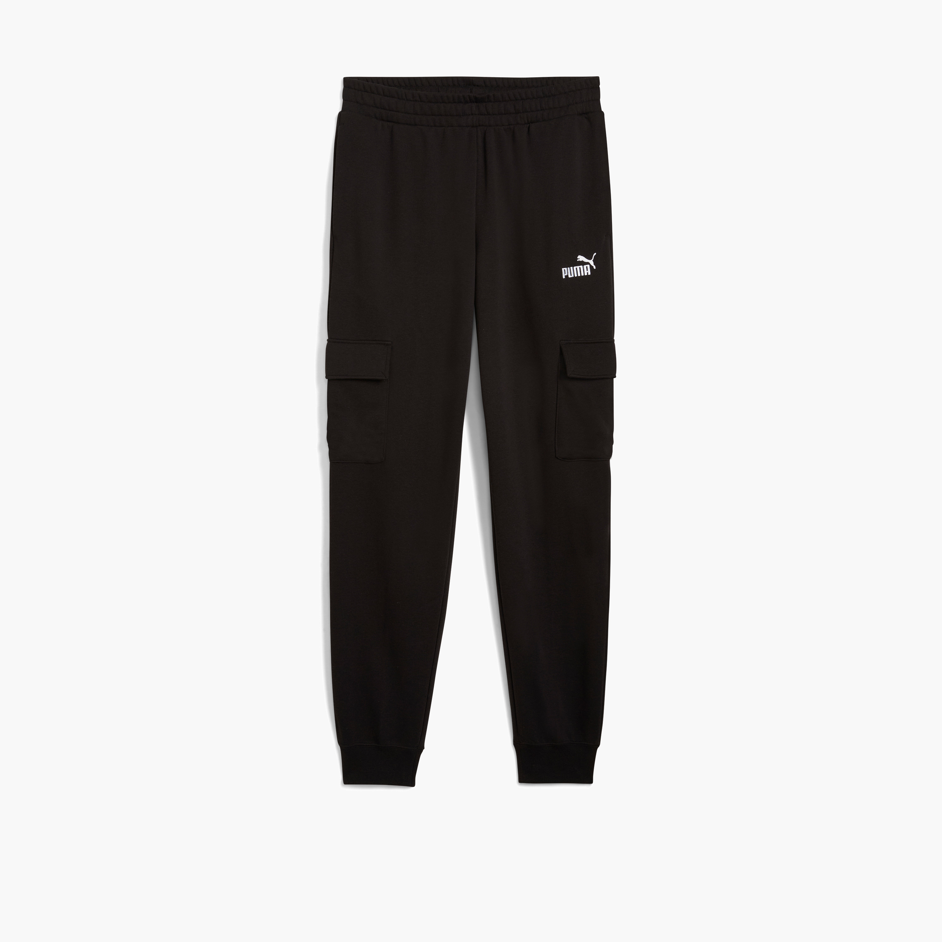 بوما - بنطال جيبي ايسينشال لوقو نيت 68266101 | OE-men-clothing-sportswearandactivewear-bottoms-image-1