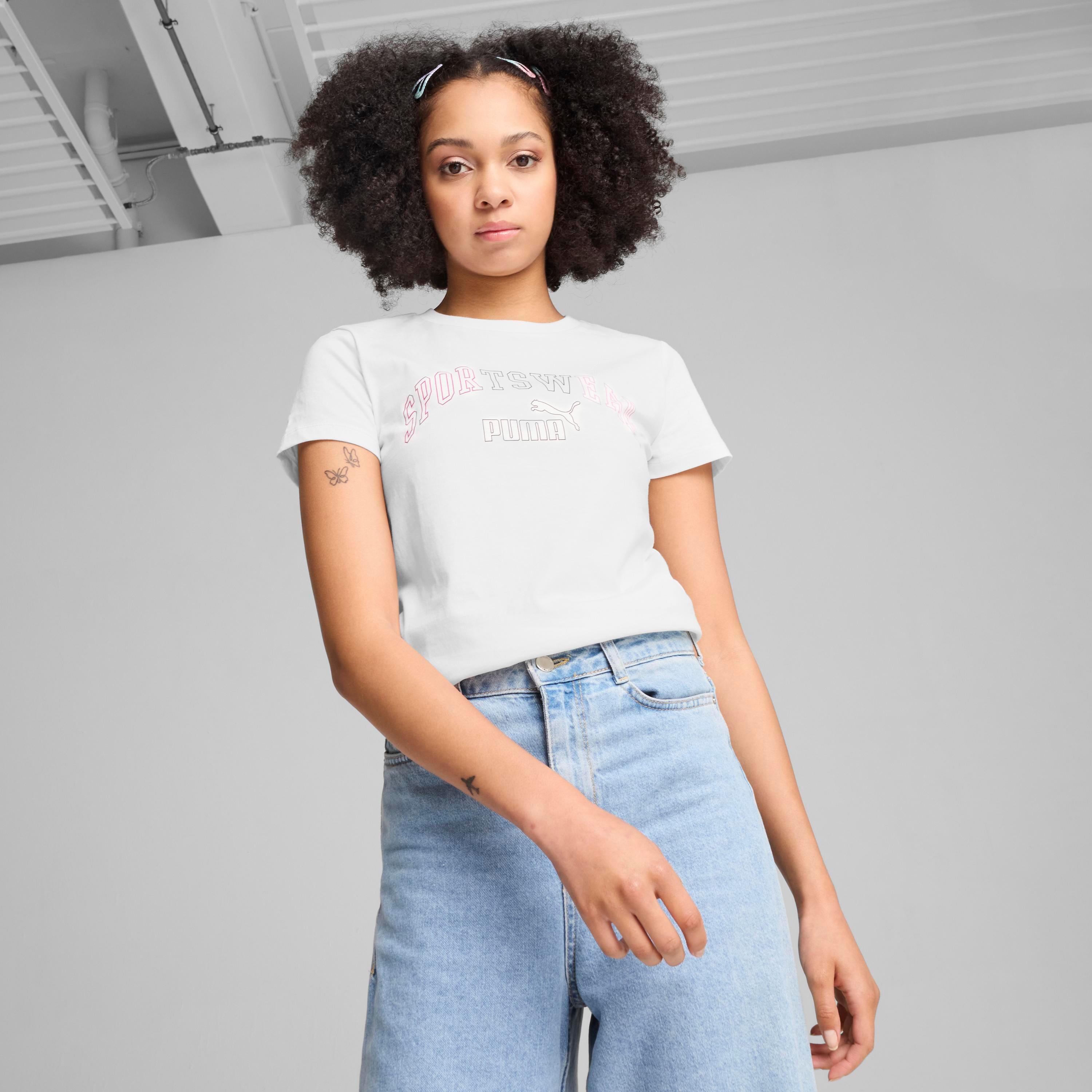 تيشيرت للسيدات إي اس اس+ لوجو لاب من بوما | OE-women-clothing-tshirts-image-5