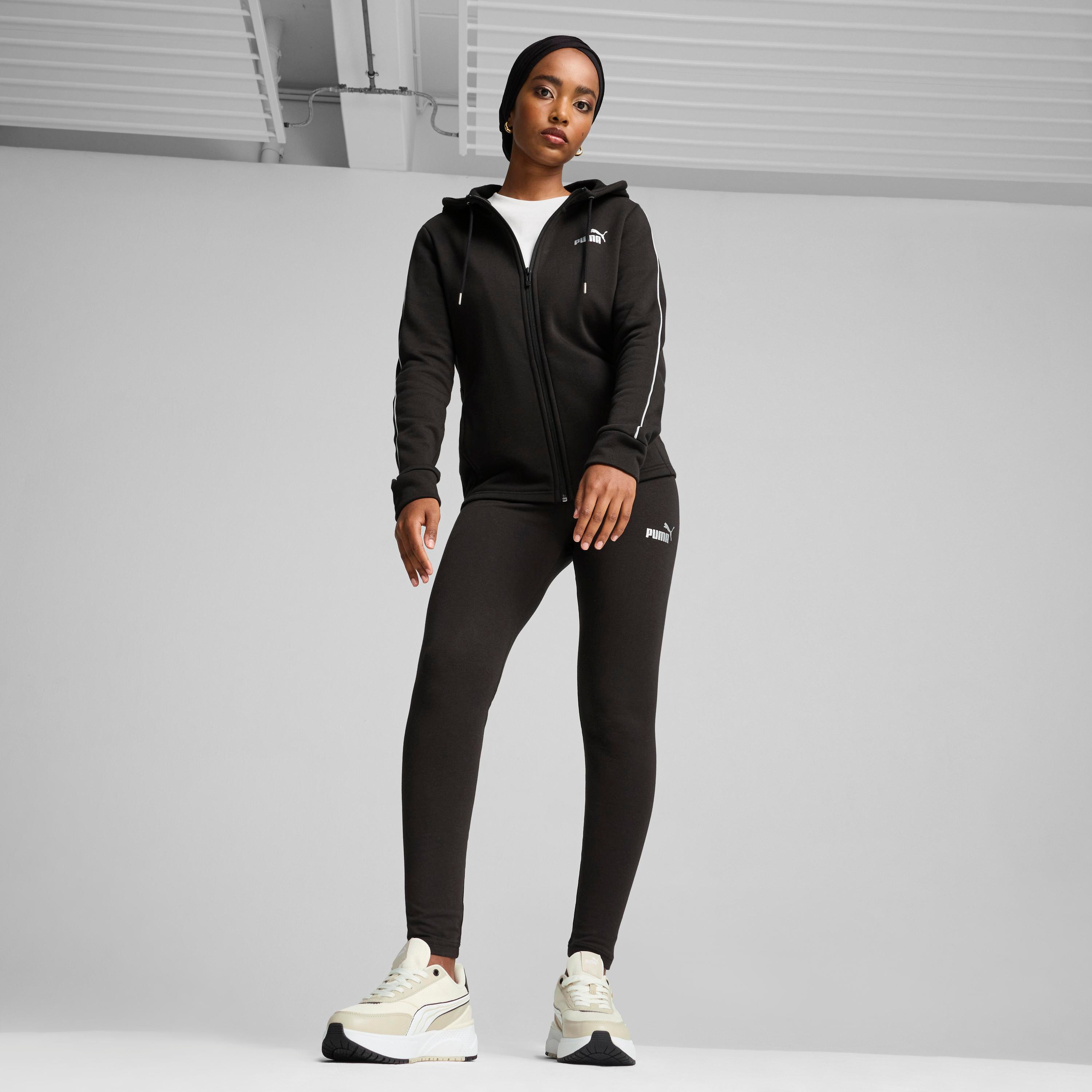 بدلة رياضية ميتاليك للنساء من بوما 68304601 | OE-women-clothing-sportswearandactivewear-trackpantsandtracksuits-image-1