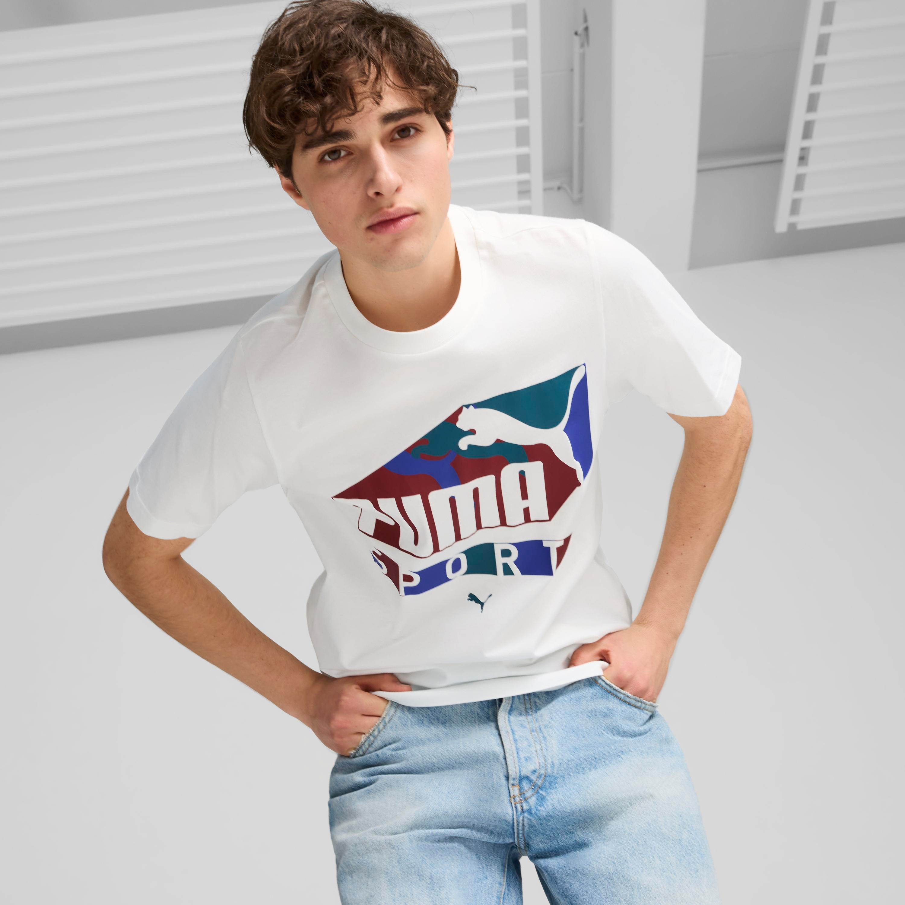 تيشيرت جرافيك للرجال من بوما | OE-men-clothing-sportswearandactivewear-tshirtsandpolos-image-5