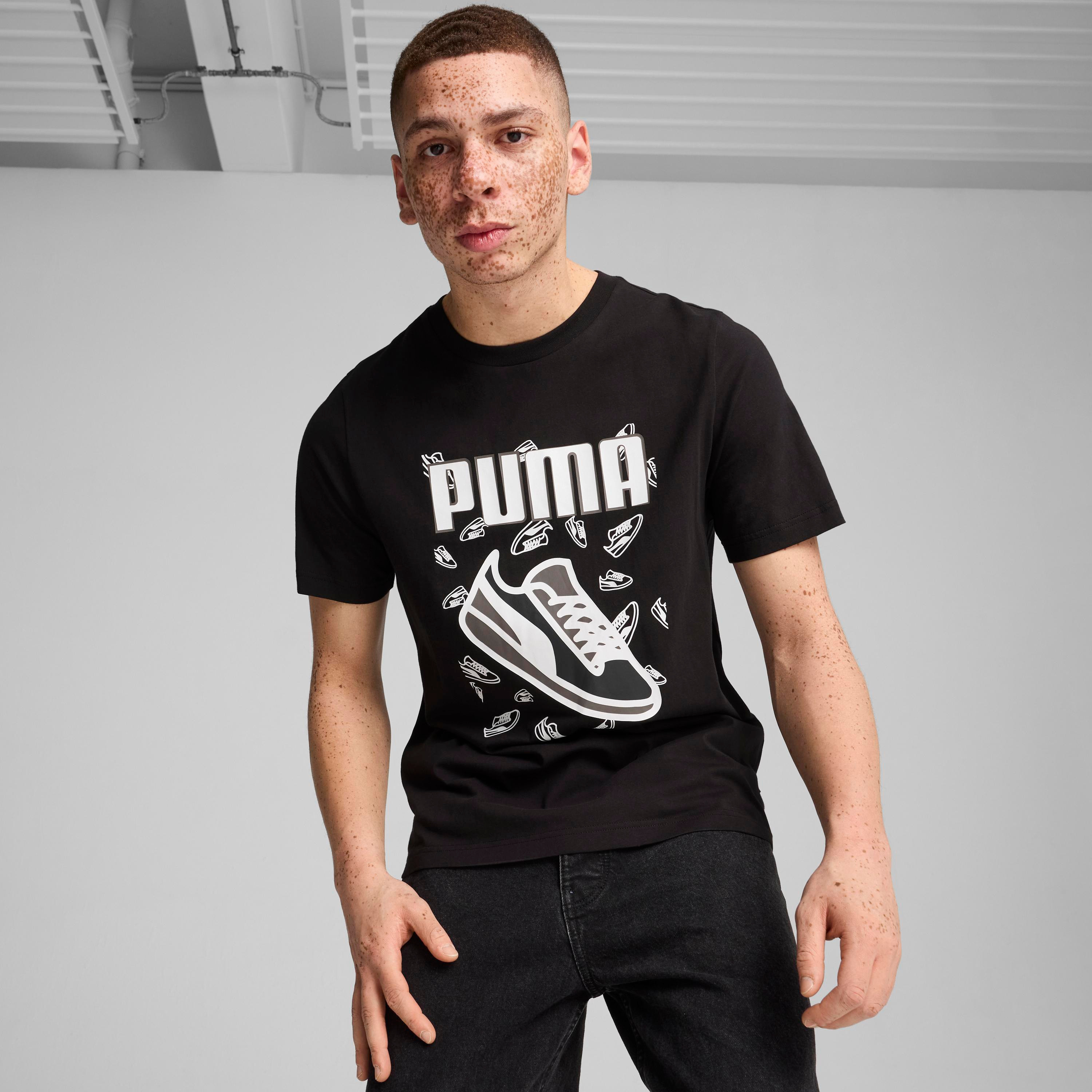 تيشيرت جرافيك سنيكر للرجال من بوما | OE-men-clothing-sportswearandactivewear-tshirtsandpolos-image-1