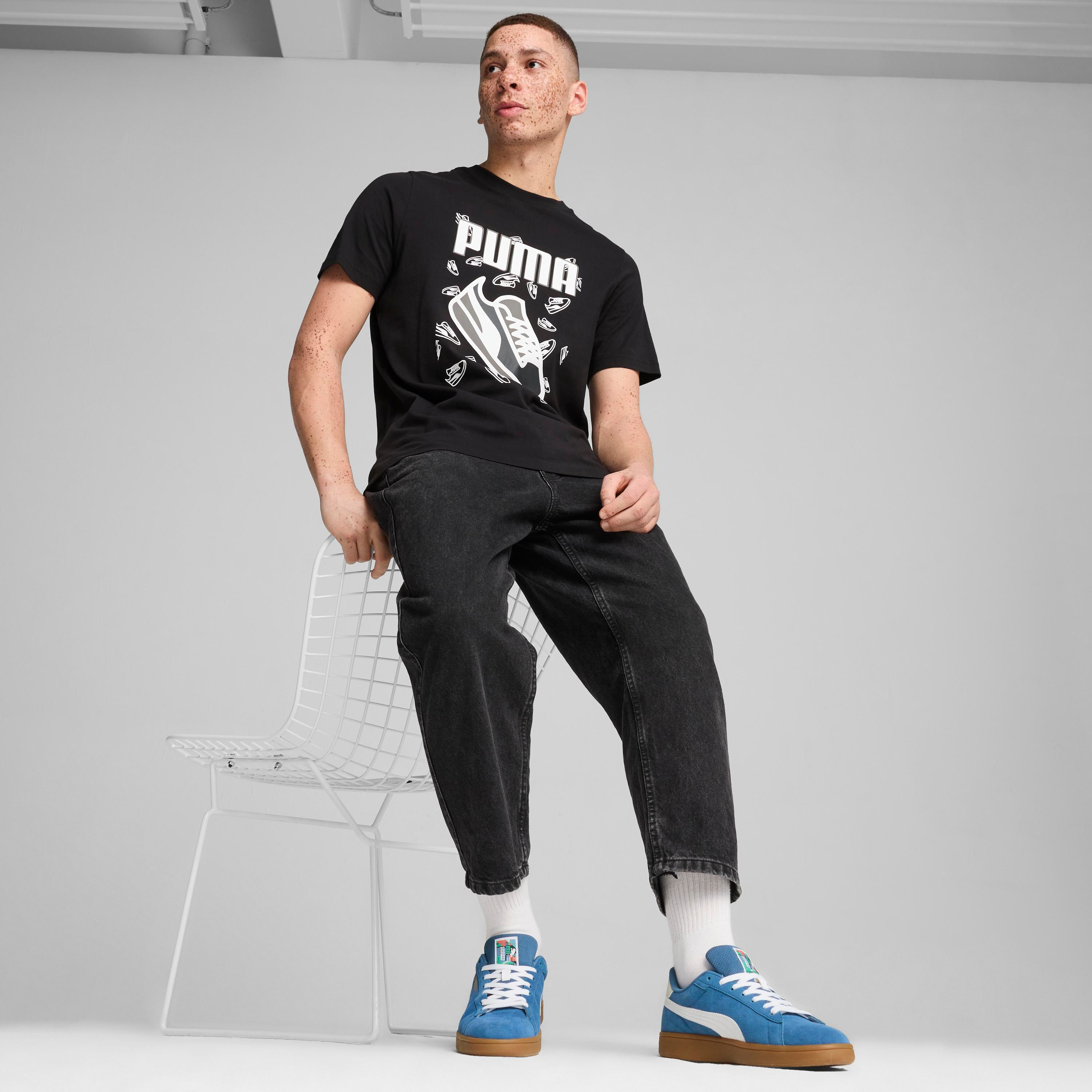 تيشيرت جرافيك سنيكر للرجال من بوما | OE-men-clothing-sportswearandactivewear-tshirtsandpolos-image-2