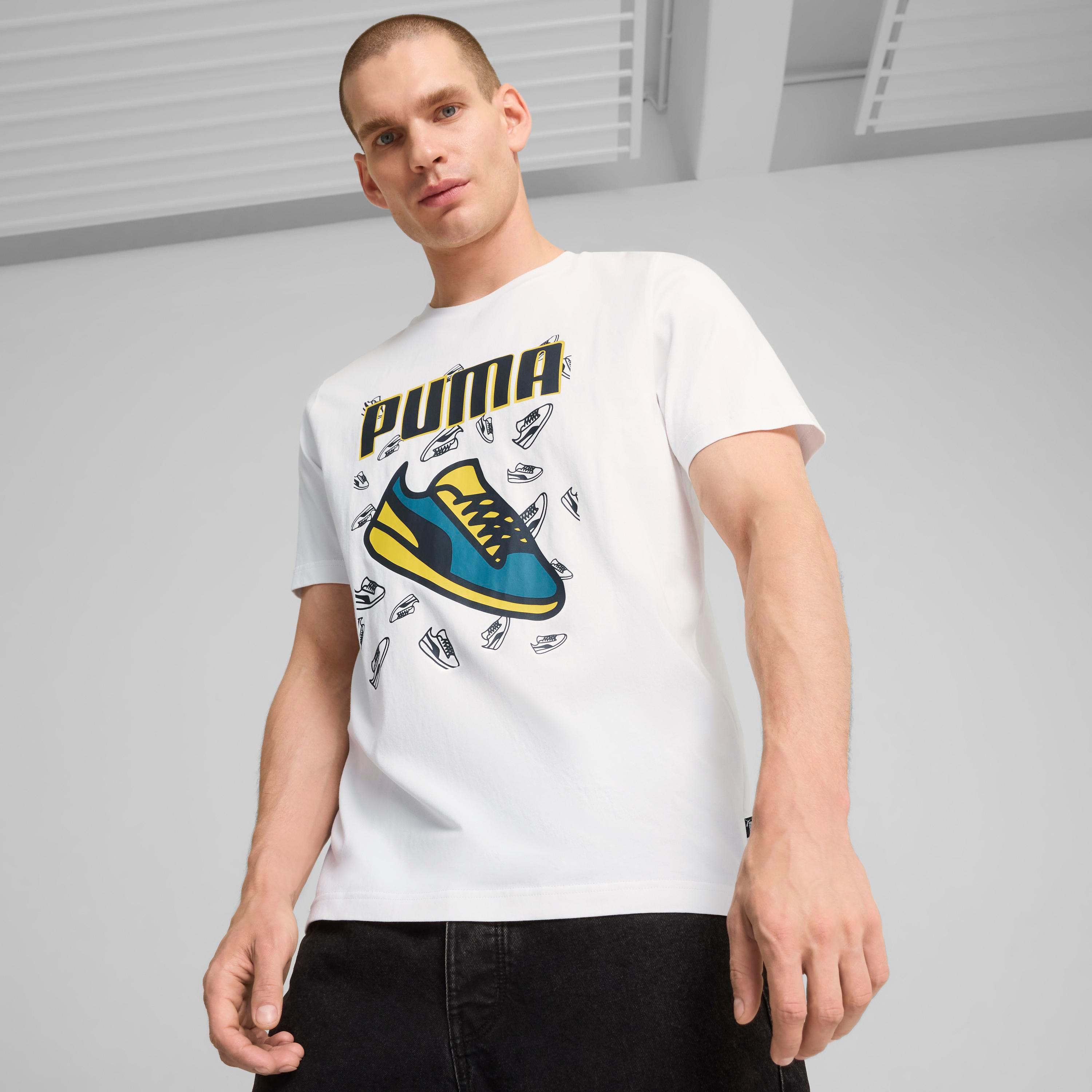 تيشيرت جرافيك سنيكر للرجال من بوما | OE-men-clothing-sportswearandactivewear-tshirtsandpolos-image-5