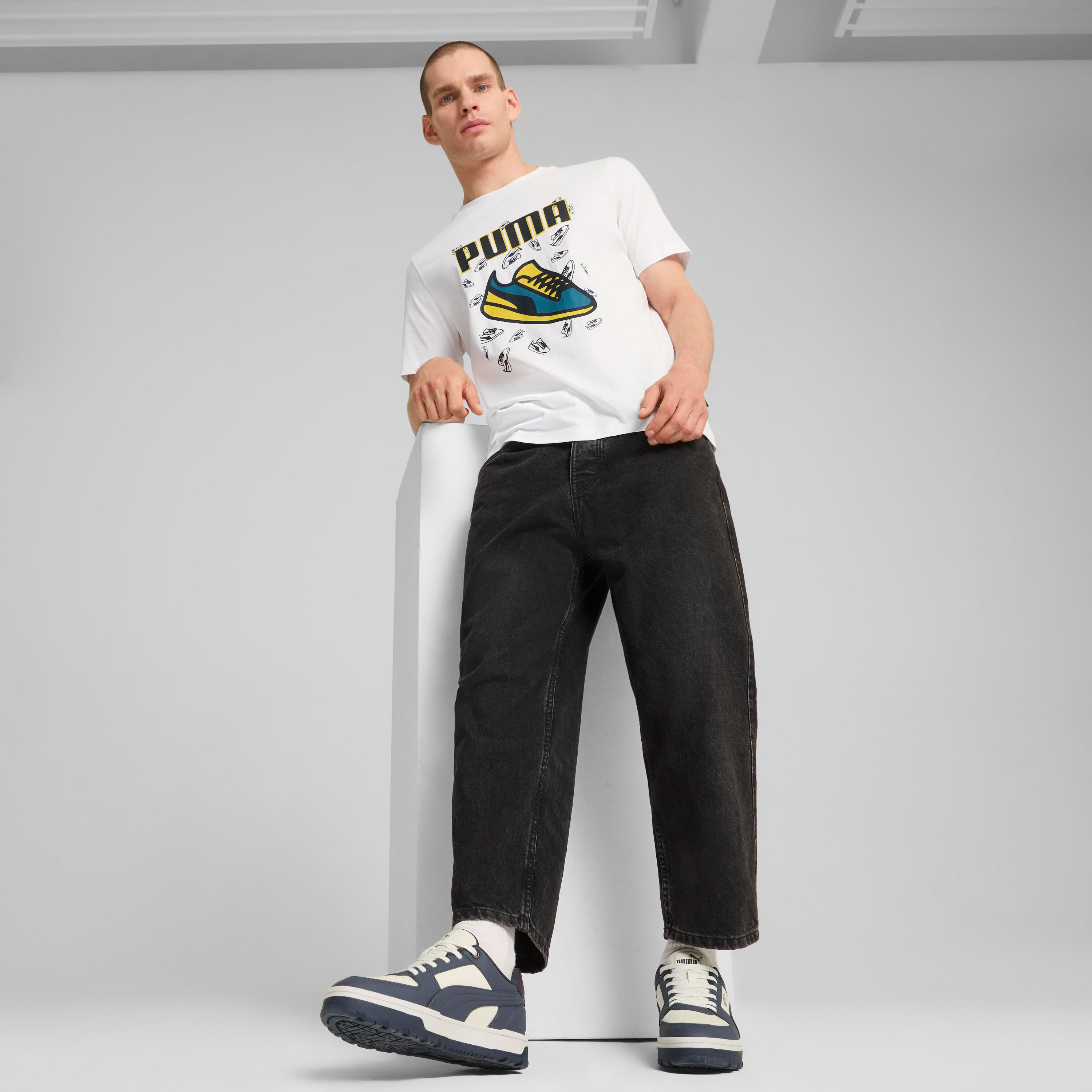 تيشيرت جرافيك سنيكر للرجال من بوما | OE-men-clothing-sportswearandactivewear-tshirtsandpolos-image-6