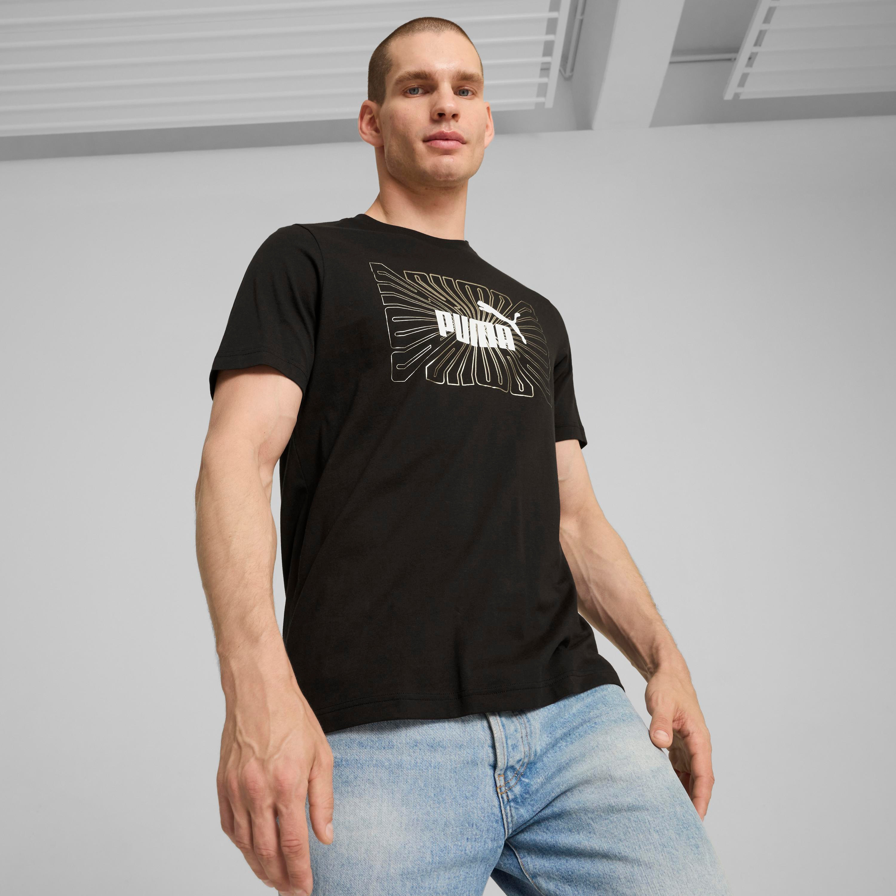 Puma Men's Graphics Foil T-Shirt 68321401 | OE-men-clothing-sportswearandactivewear-tshirtsandpolos-image-1