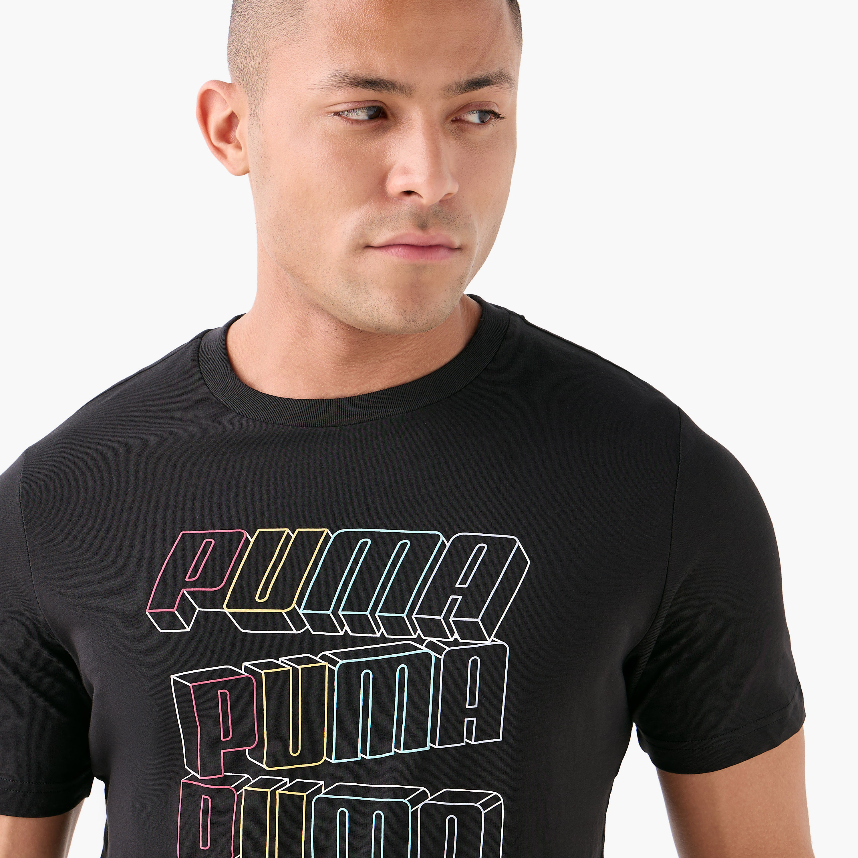 Puma Men's Essential Logo Lab Hog Tee 684664 | OE-men-clothing-sportswearandactivewear-tshirtsandpolos-image-4