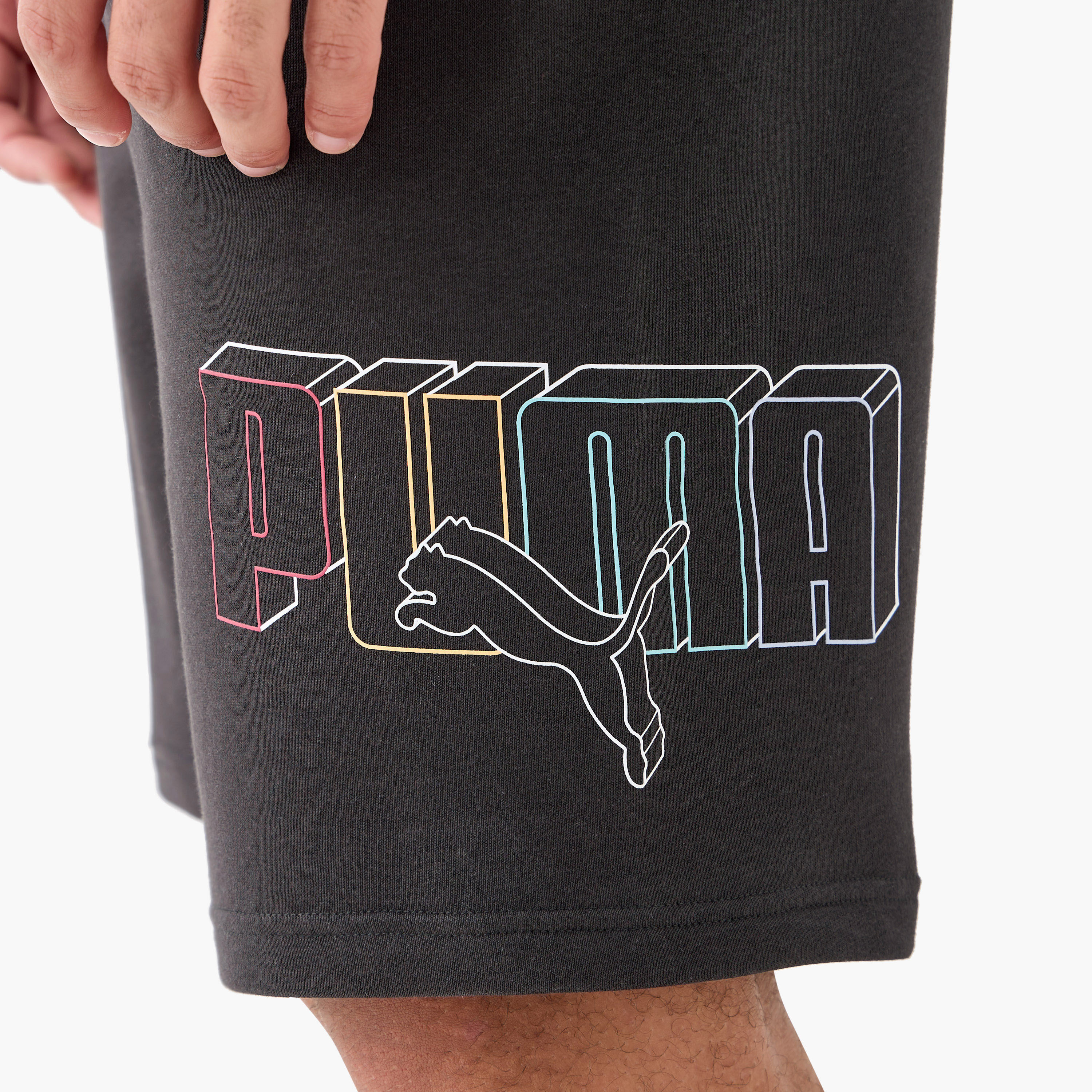 Puma Men's Essential Logo Lab Execution Shorts 684670 | OE-men-clothing-bottoms-shorts-image-5