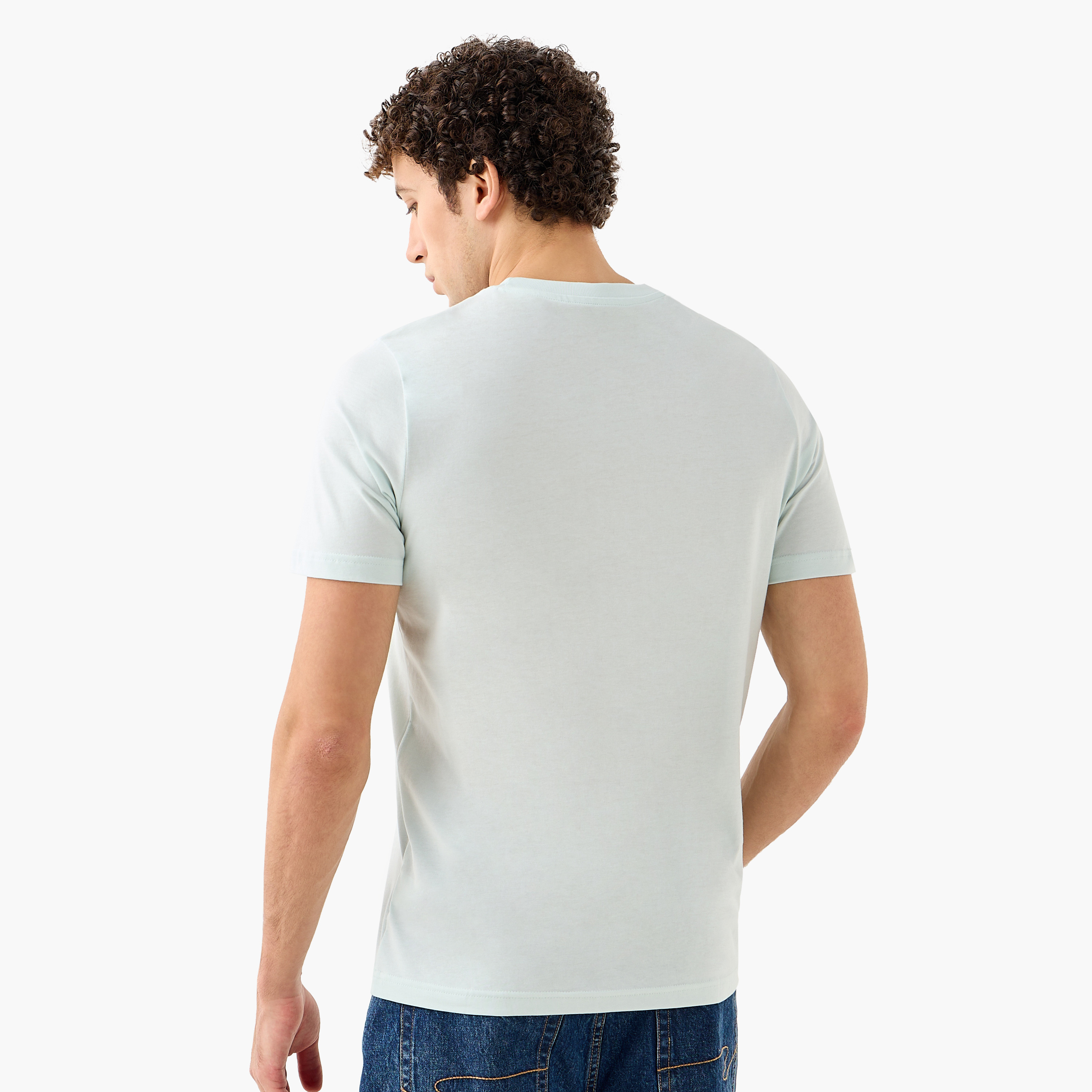 بوما - تيشيرت ايسينشال لوقو لاب سمر - للرجال 684671 | OE-men-clothing-sportswearandactivewear-tshirtsandpolos-image-3