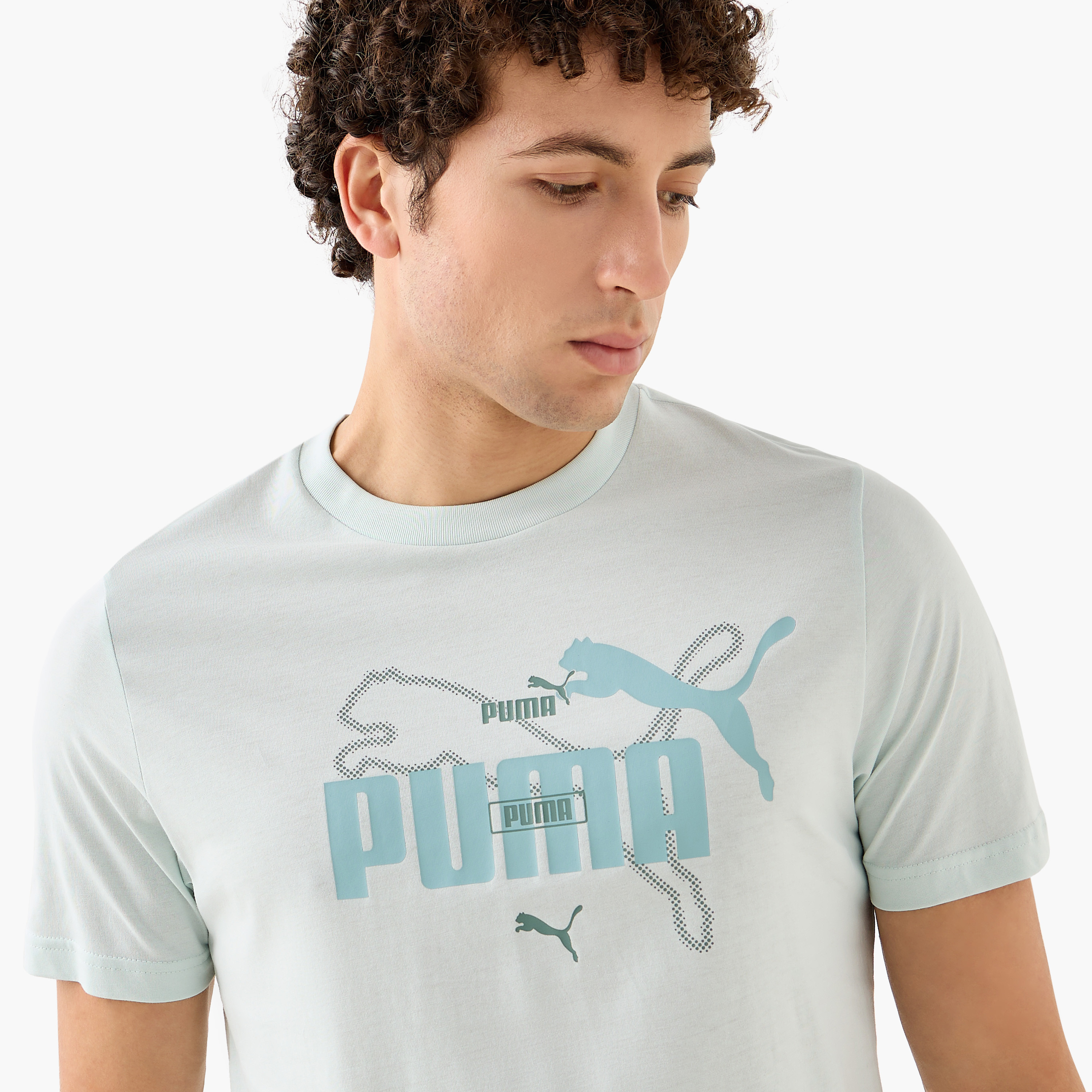 Puma Men's Essential Logo Lab Summer Tee 684671 | OE-men-clothing-sportswearandactivewear-tshirtsandpolos-image-4