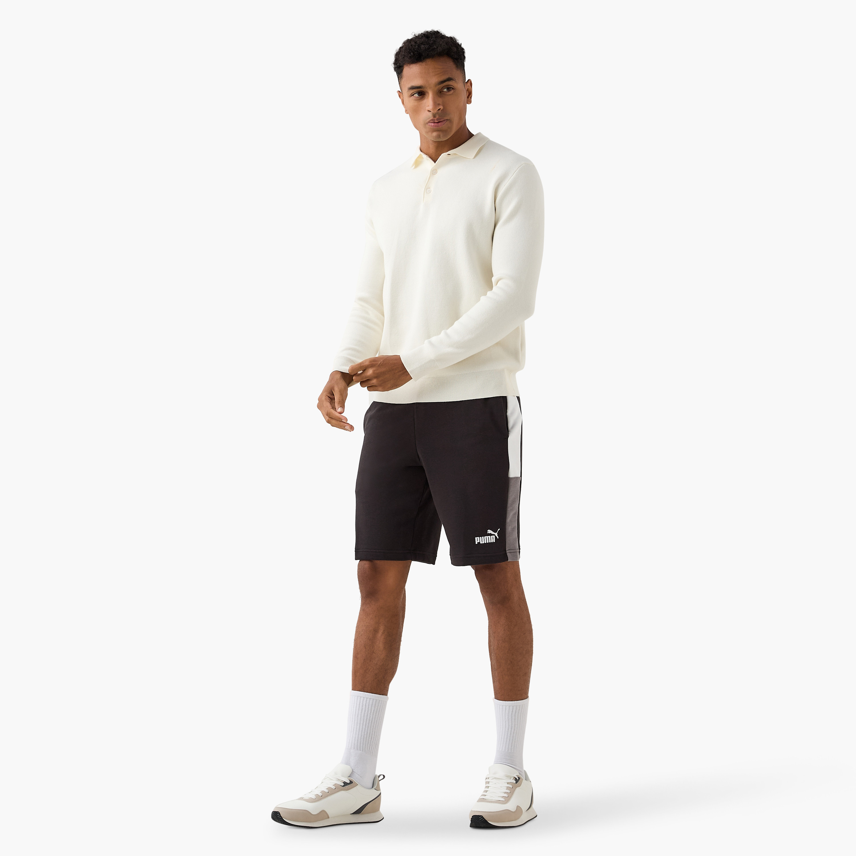 بوما - شورت ايسينشال بلوك - للرجال 684690 | OE-men-clothing-bottoms-shorts-image-2