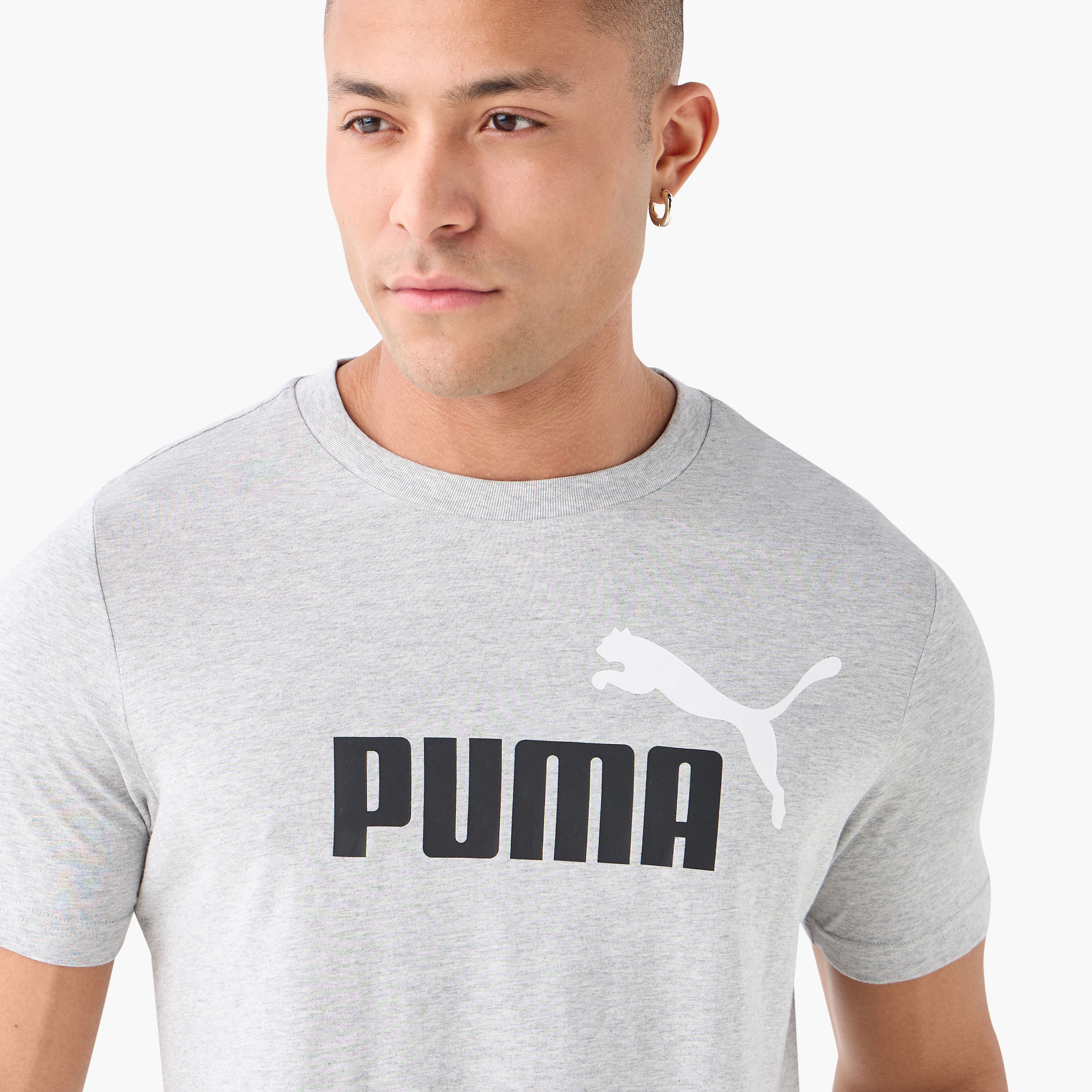 بوما - تيشيرت ايسينشال 2 لوقو - للرجال 684708 | OE-men-clothing-sportswearandactivewear-tshirtsandpolos-image-4