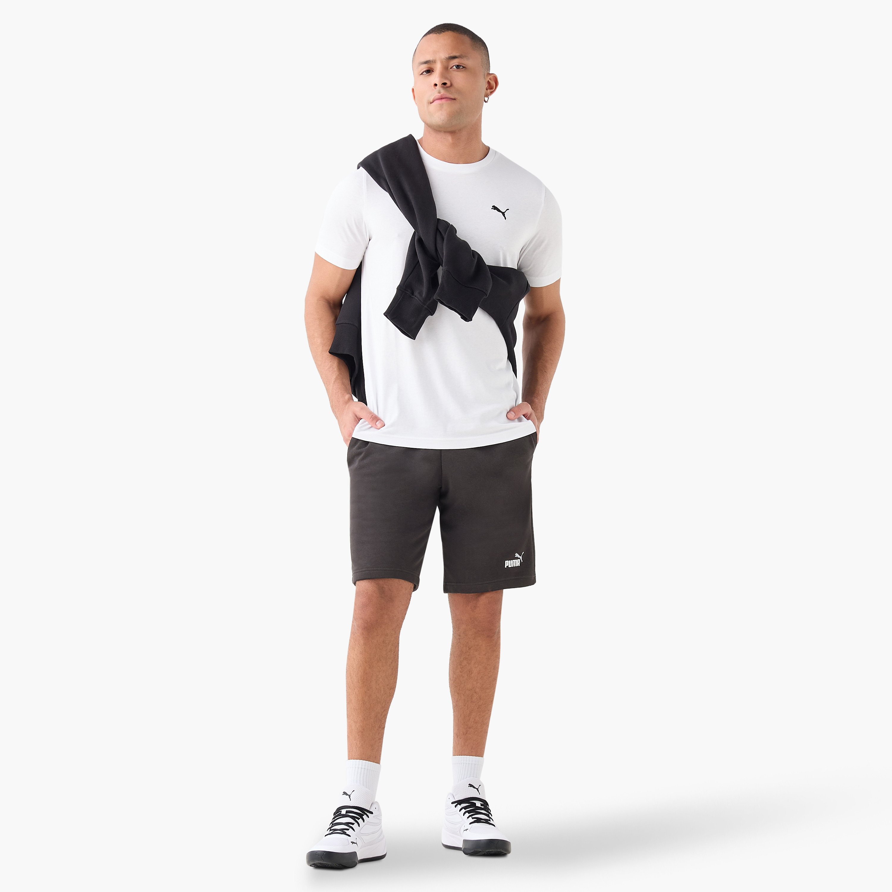 بوما - شورت ايسينشال 2 لوقو - للرجال 684715 | OE-men-clothing-bottoms-shorts-image-2