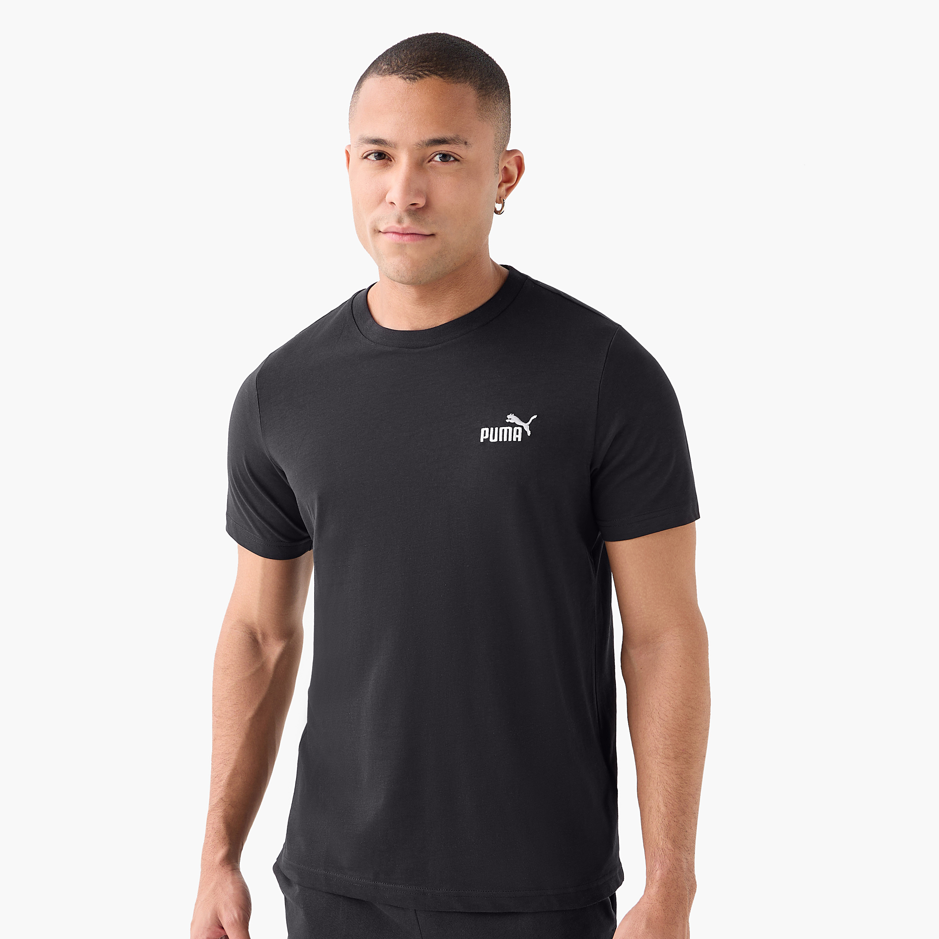 Puma Men's Essential 2 Small Logo Tee 684717 | OE-men-clothing-sportswearandactivewear-tshirtsandpolos-image-1