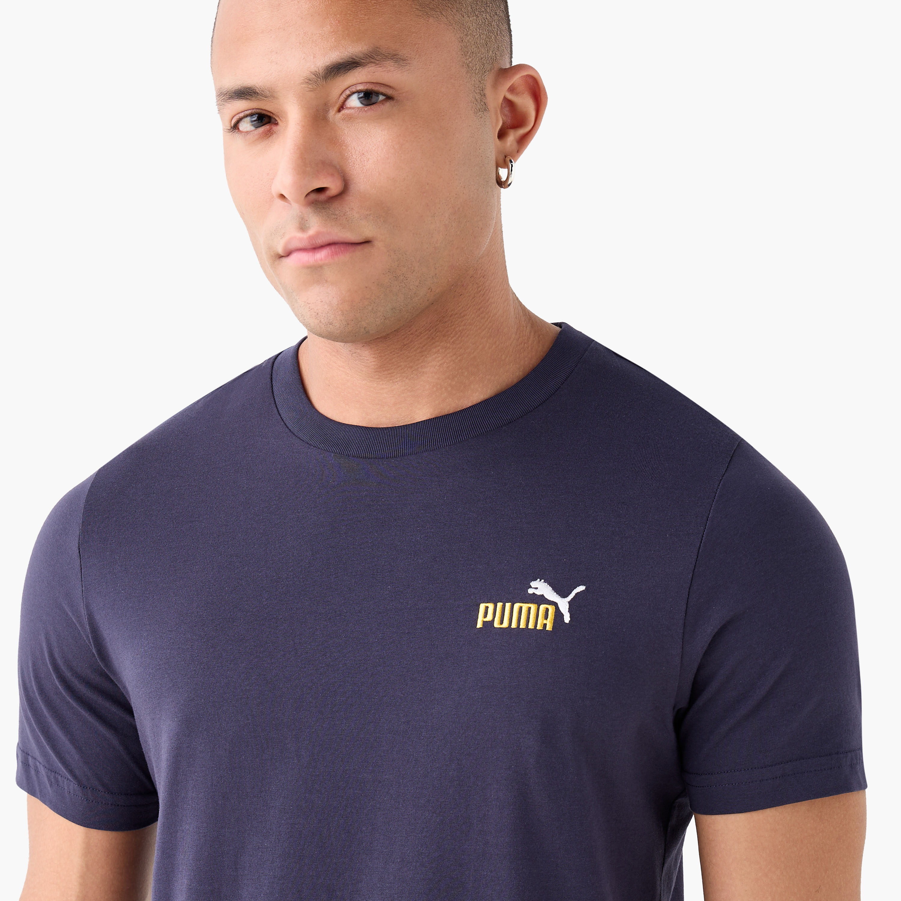 Puma Men's Essential 2 Small Logo Tee 684717 | OE-men-clothing-sportswearandactivewear-tshirtsandpolos-image-9