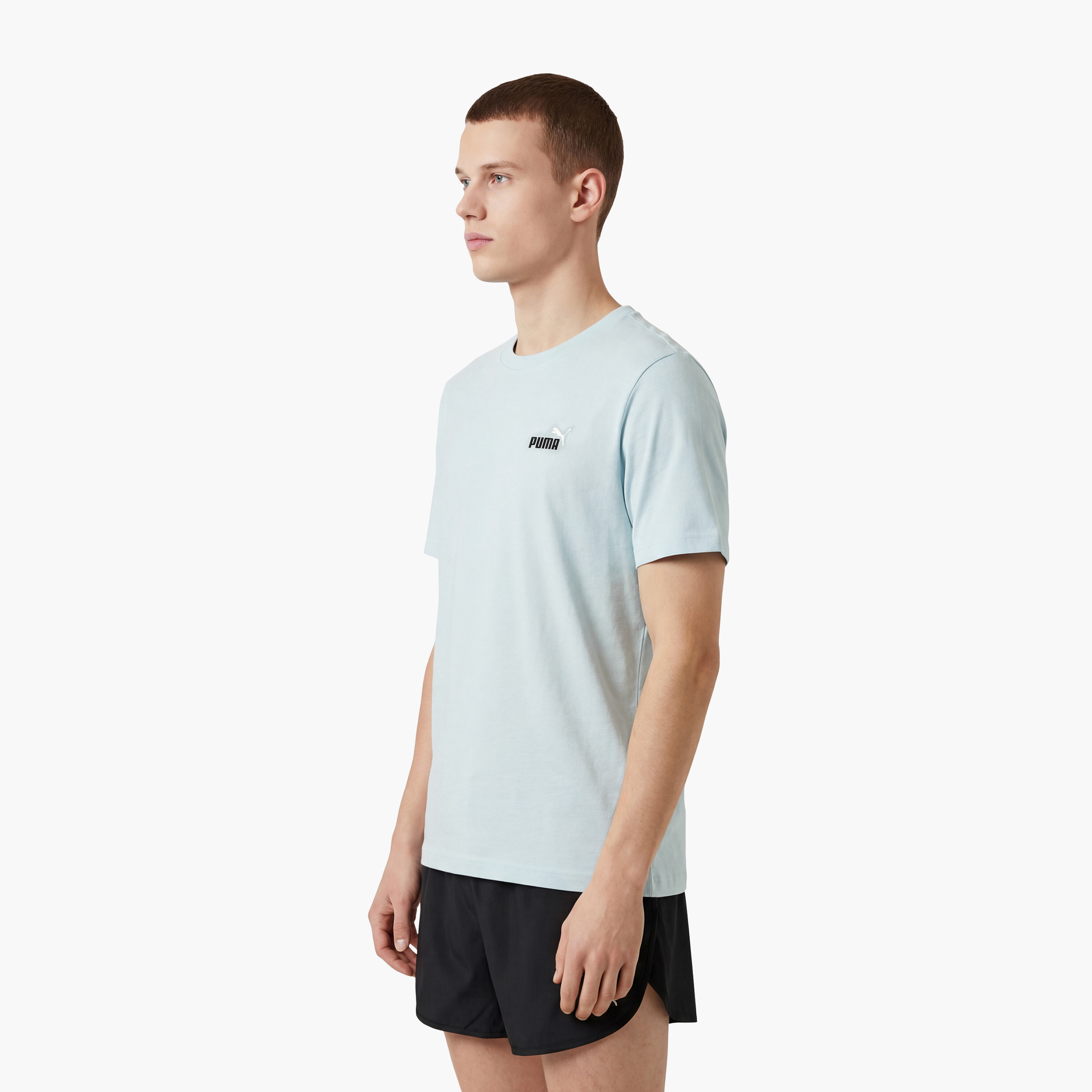 Puma Men's Essential 2 Small Logo Tee 684717 | OE-men-clothing-sportswearandactivewear-tshirtsandpolos-image-3