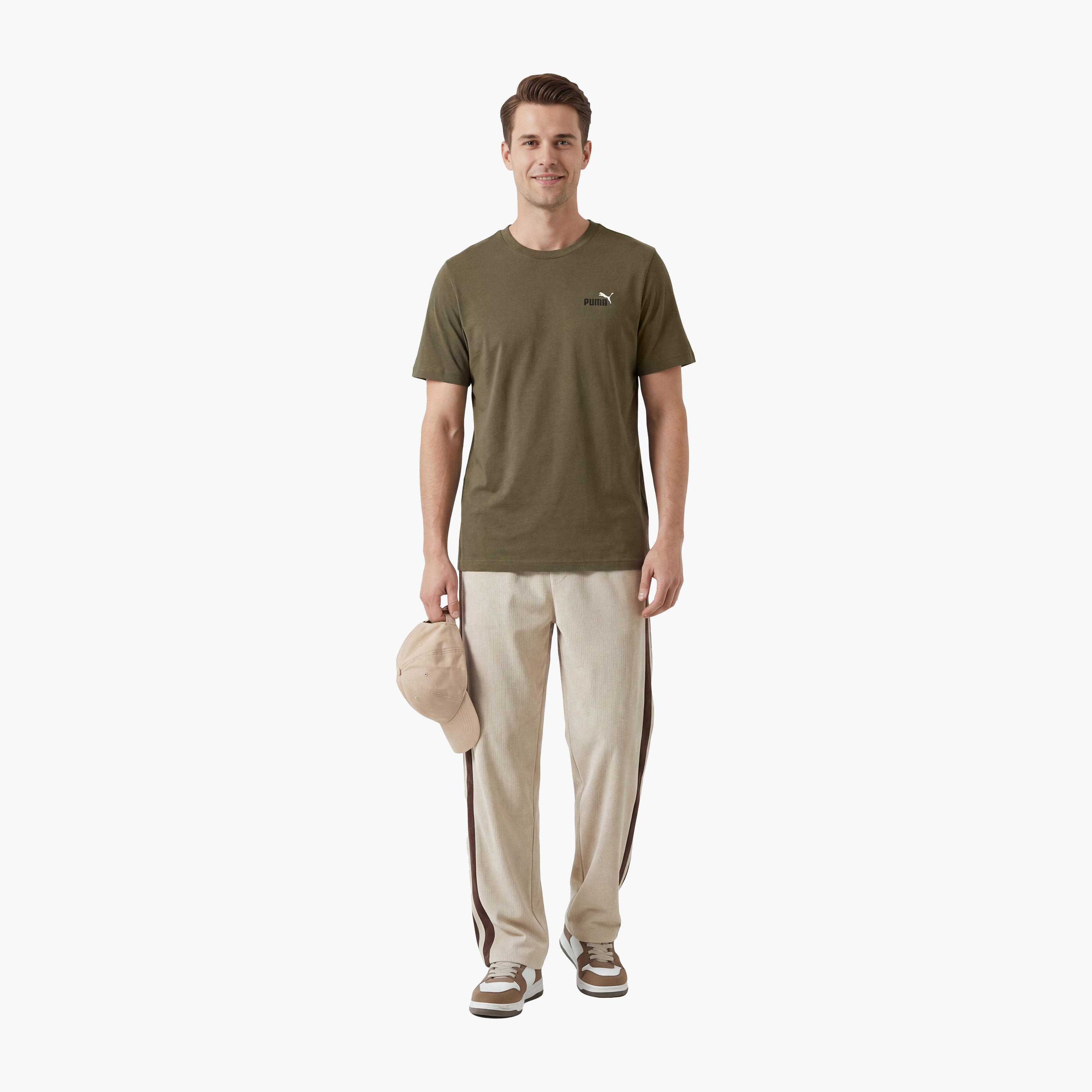 Puma Men's Essential 2 Small Logo Tee 684717 | OE-men-clothing-sportswearandactivewear-tshirtsandpolos-image-24