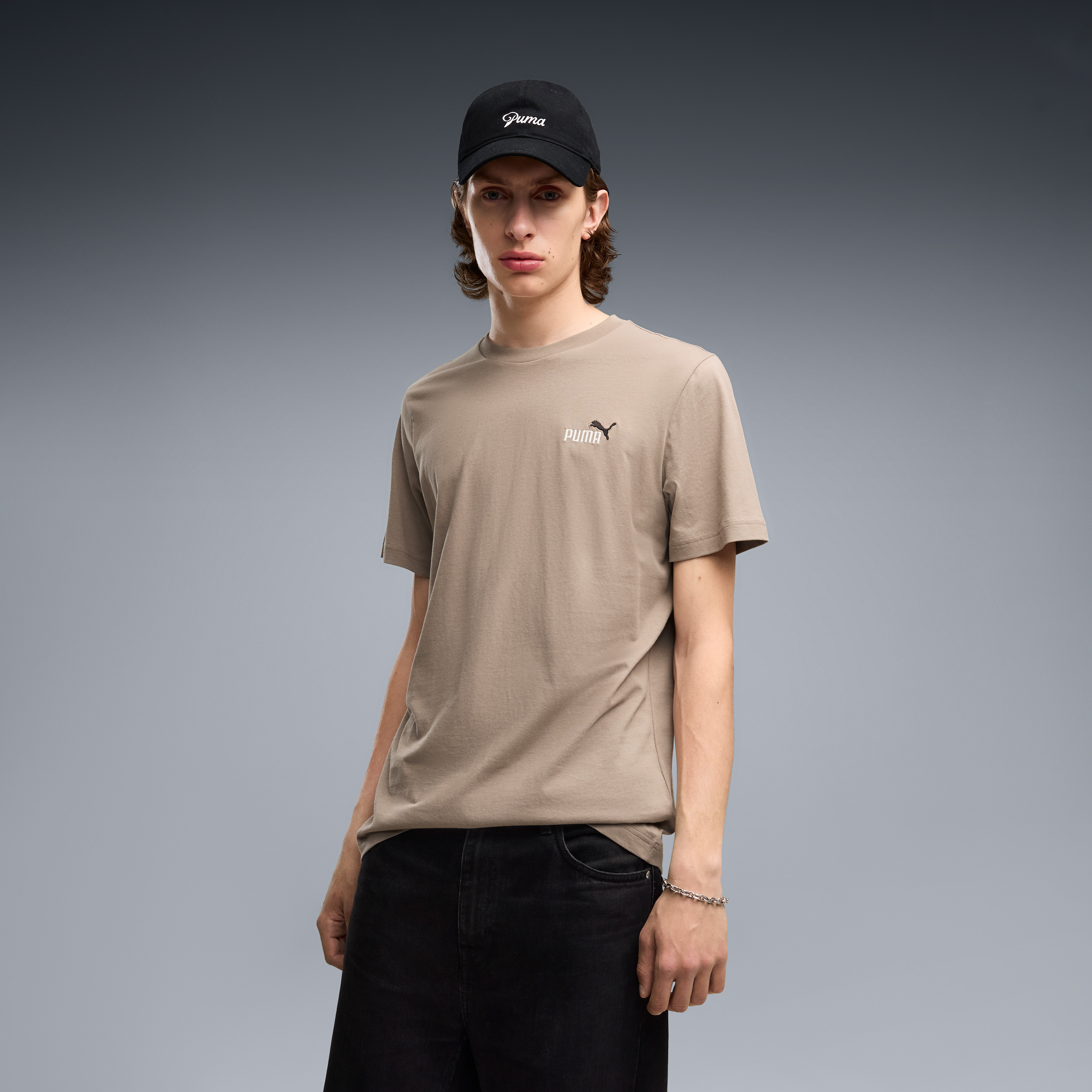 Puma Men's Essential 2 Small Logo Tee 684717 | OE-men-clothing-sportswearandactivewear-tshirtsandpolos-image-1