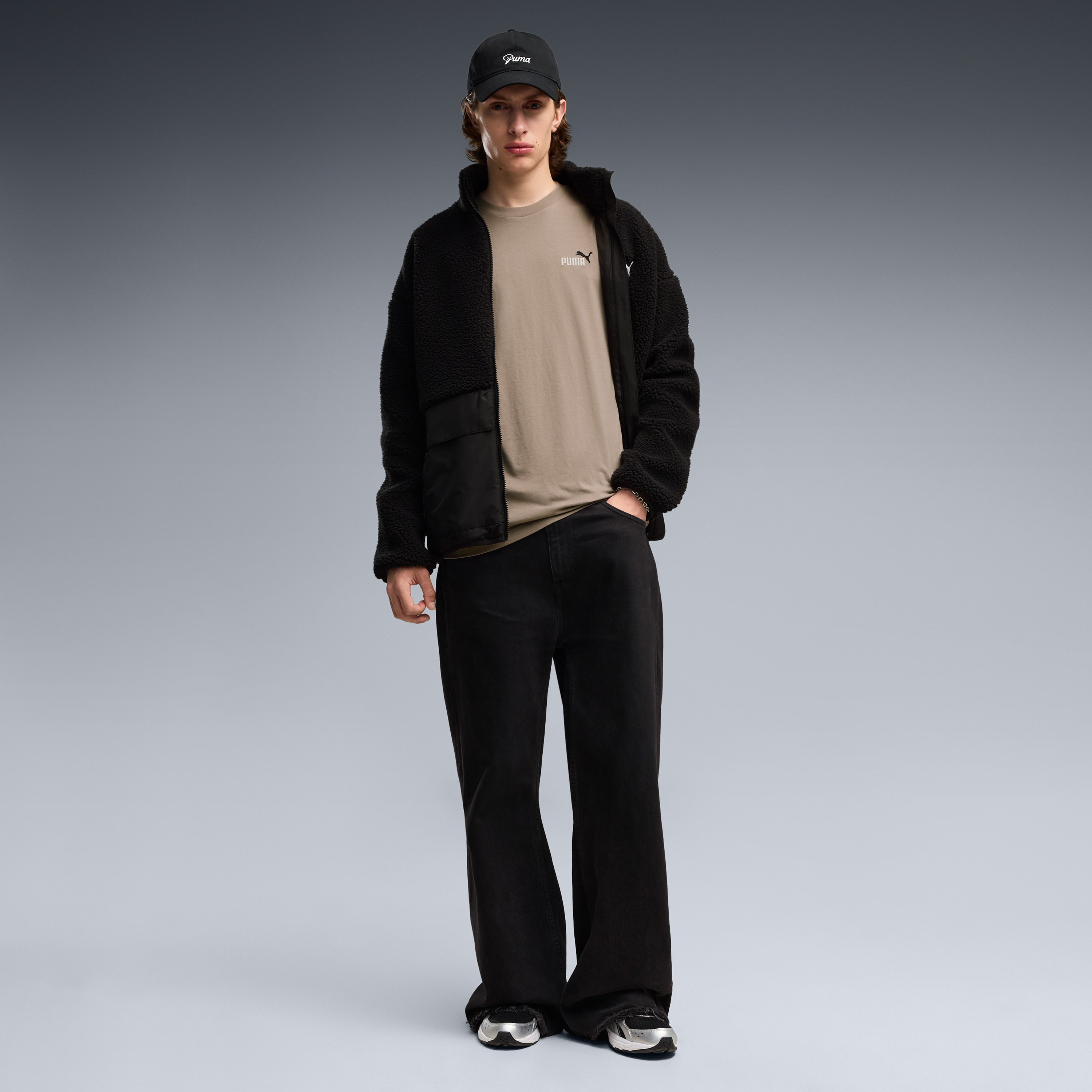 Puma Men's Essential 2 Small Logo Tee 684717 | OE-men-clothing-sportswearandactivewear-tshirtsandpolos-image-2