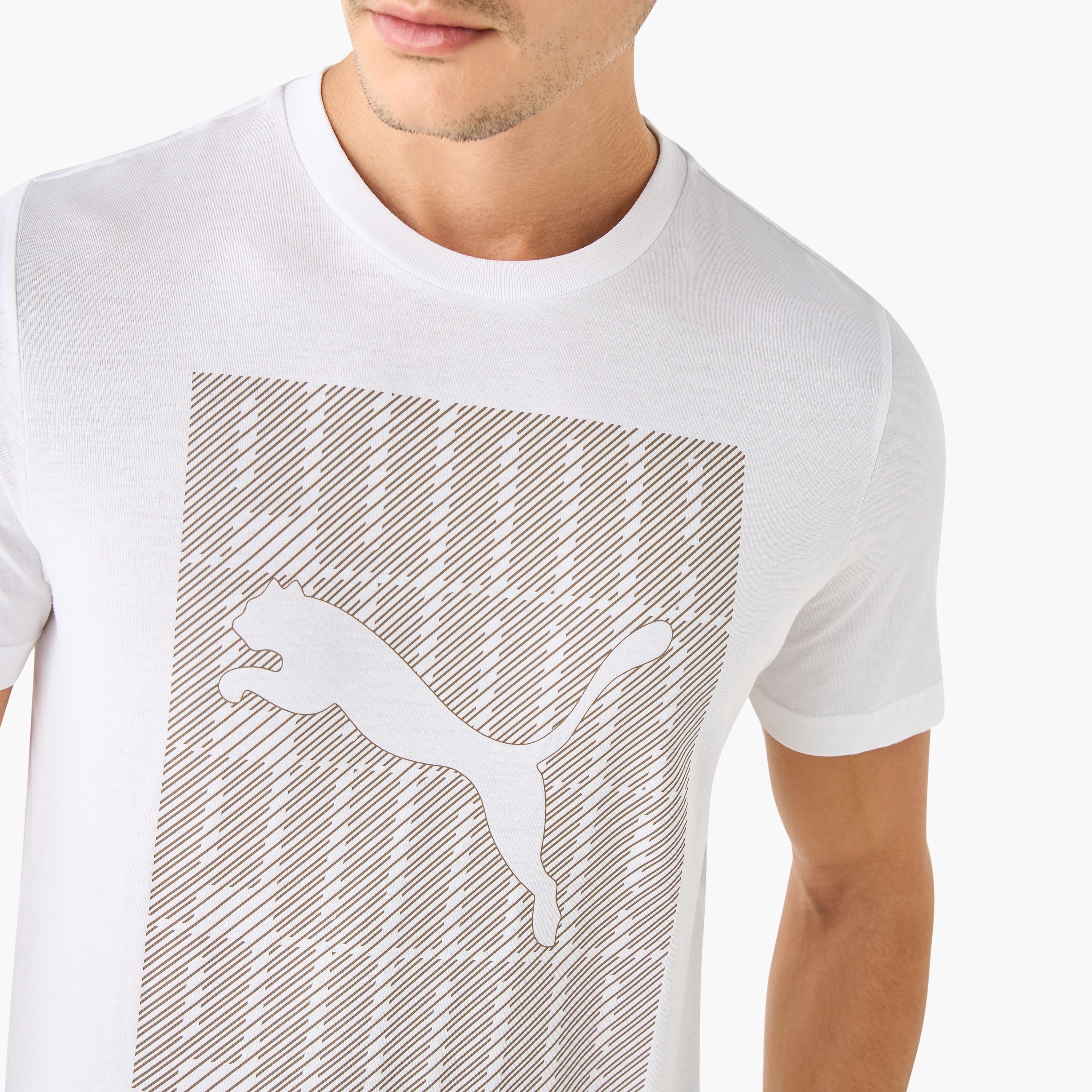 بوما - تيشيرت جرافيكس وردنق - للرجال 684825 | OE-men-clothing-sportswearandactivewear-tshirtsandpolos-image-2