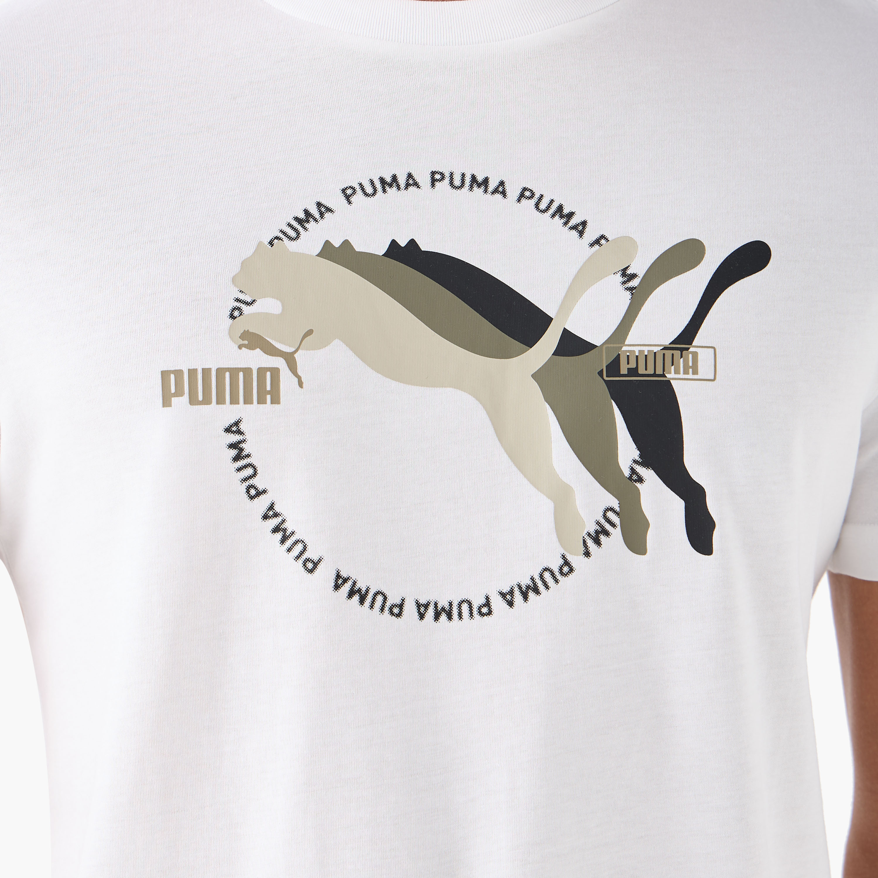 بوما - تيشيرت جرافيكس ملتيبل كات لوقو - للرجال 684826 | OE-men-clothing-sportswearandactivewear-tshirtsandpolos-image-7