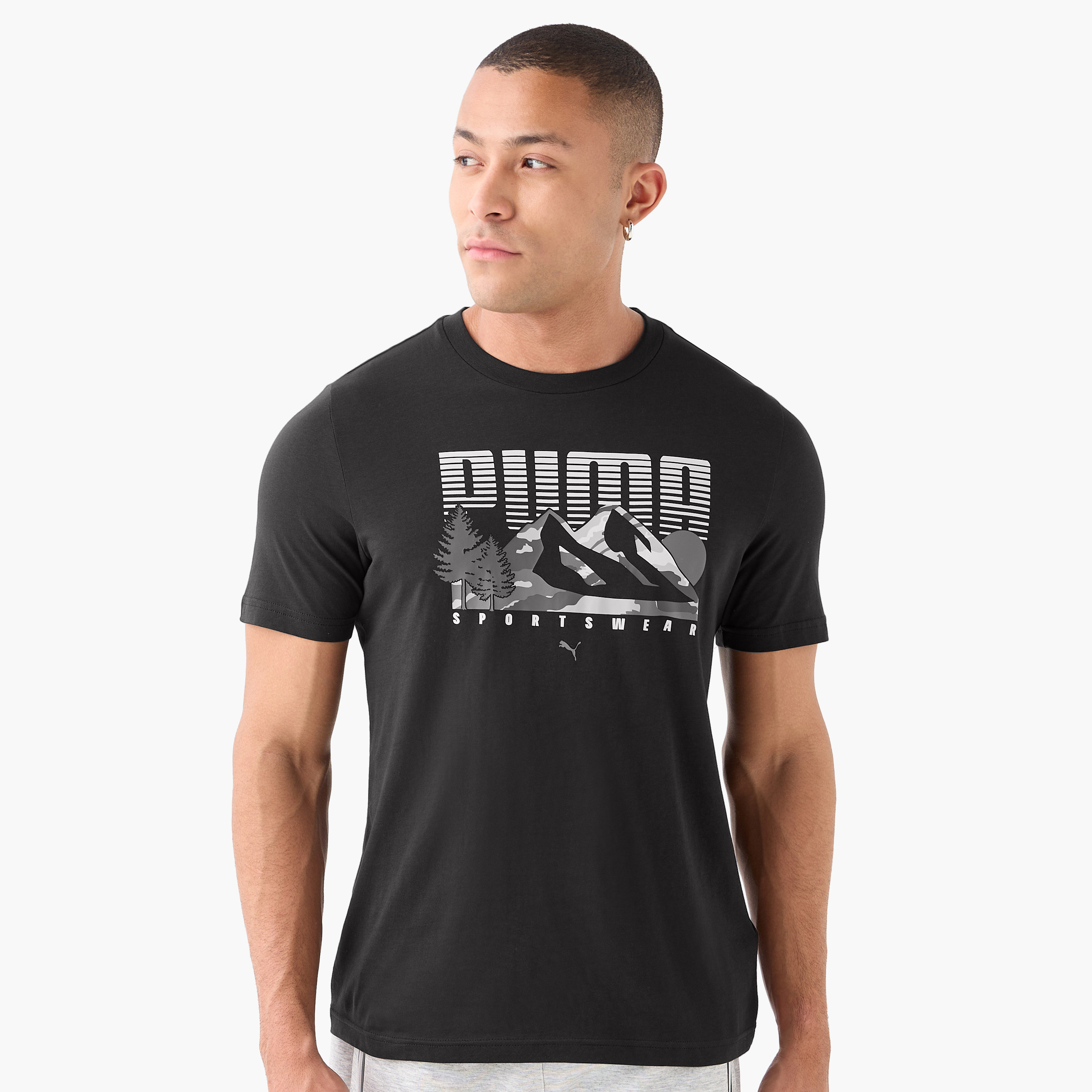 بوما - تيشيرت جرافيكس ماونتين - للرجال 684828 | OE-men-clothing-sportswearandactivewear-tshirtsandpolos-image-1