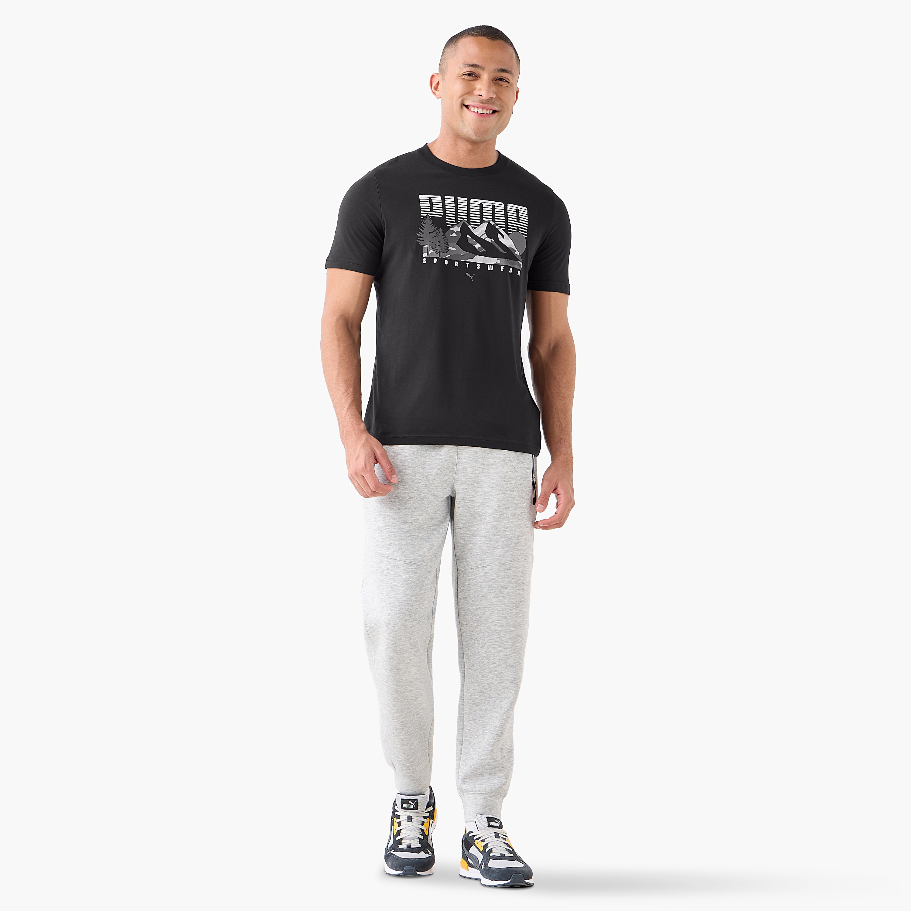 بوما - تيشيرت جرافيكس ماونتين - للرجال 684828 | OE-men-clothing-sportswearandactivewear-tshirtsandpolos-image-2