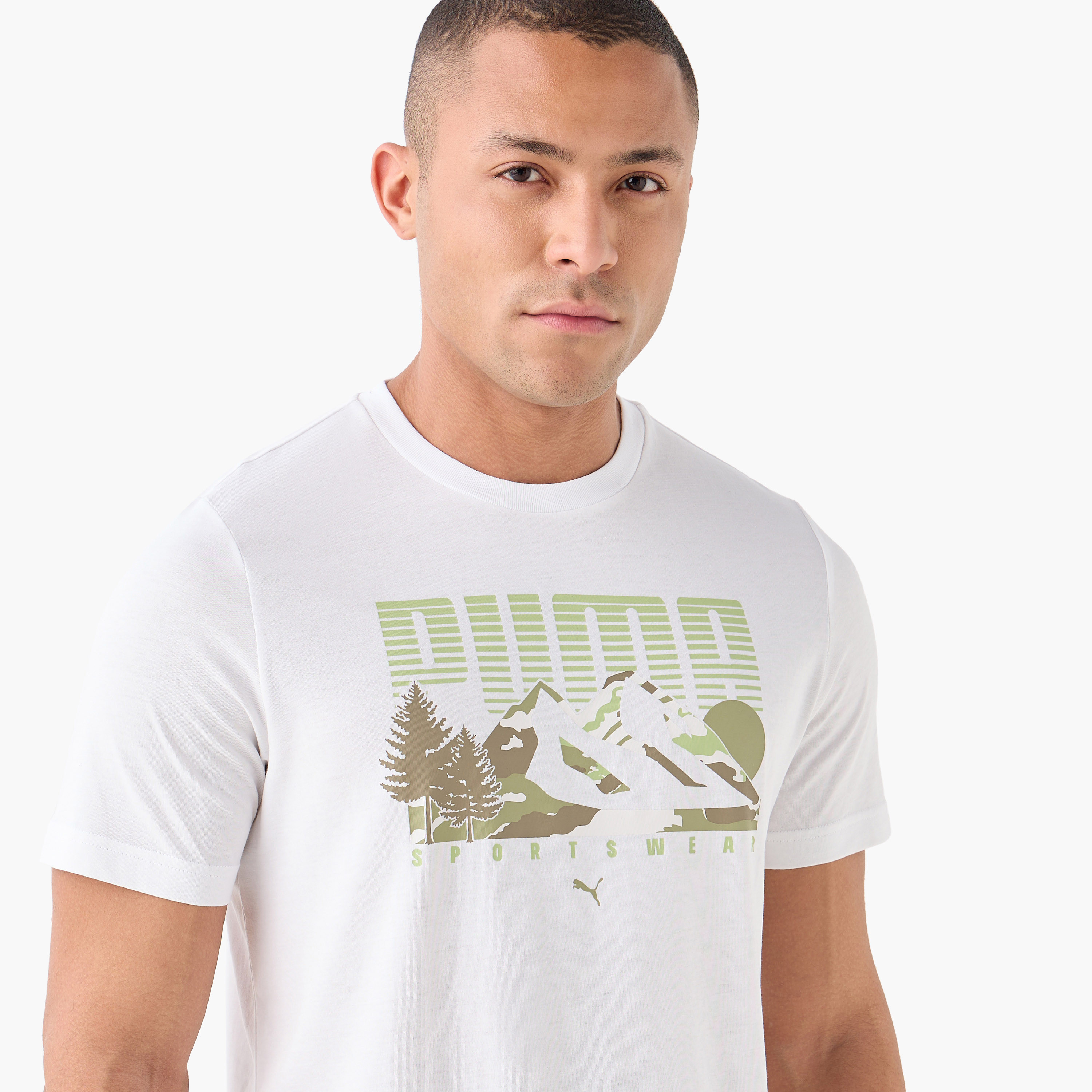 Puma Men's Graphics Mountain Tee 684828 | OE-men-clothing-sportswearandactivewear-tshirtsandpolos-image-4