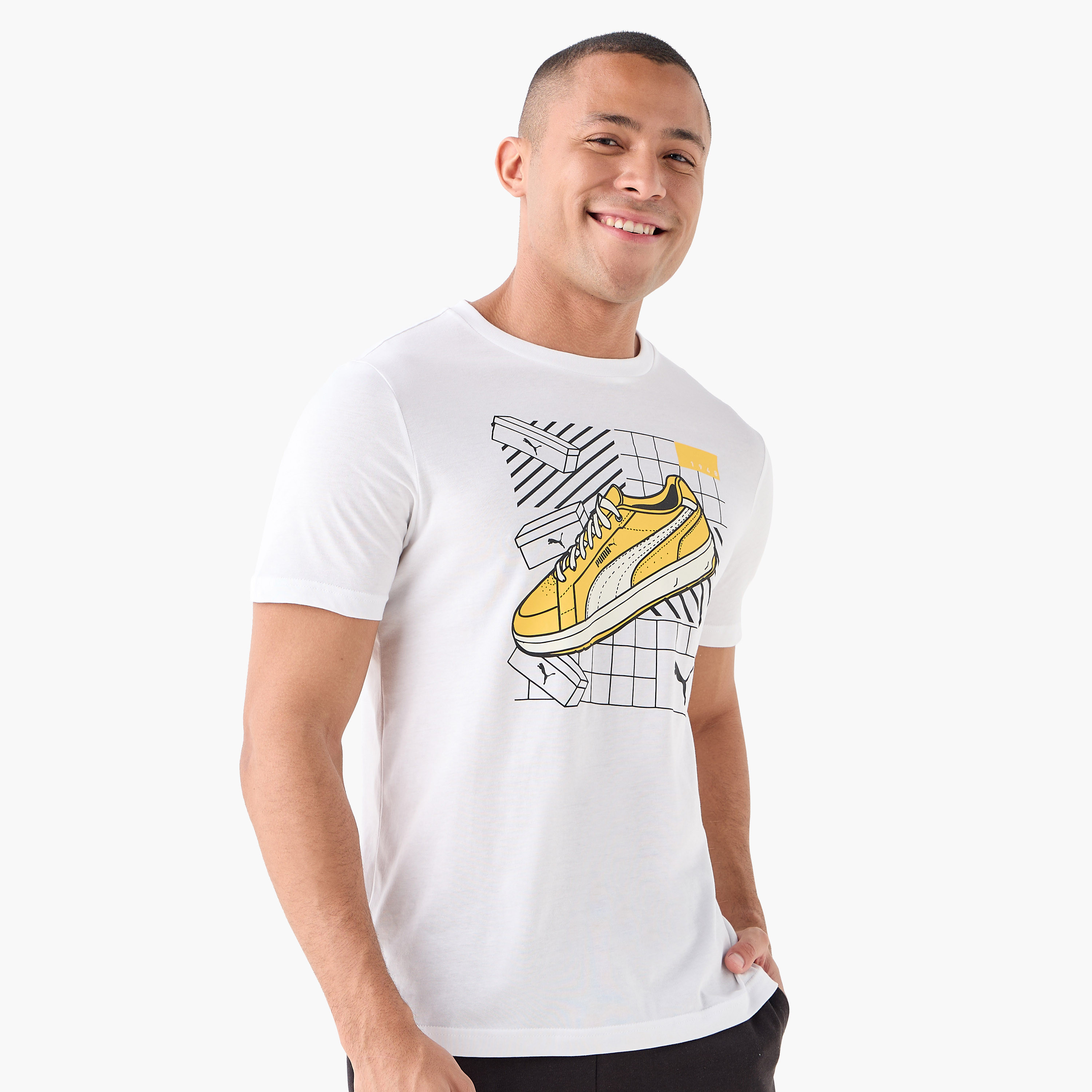 بوما - تيشيرت رياضي جرافيكس - للرجال  684830 | OE-men-clothing-sportswearandactivewear-tshirtsandpolos-image-1
