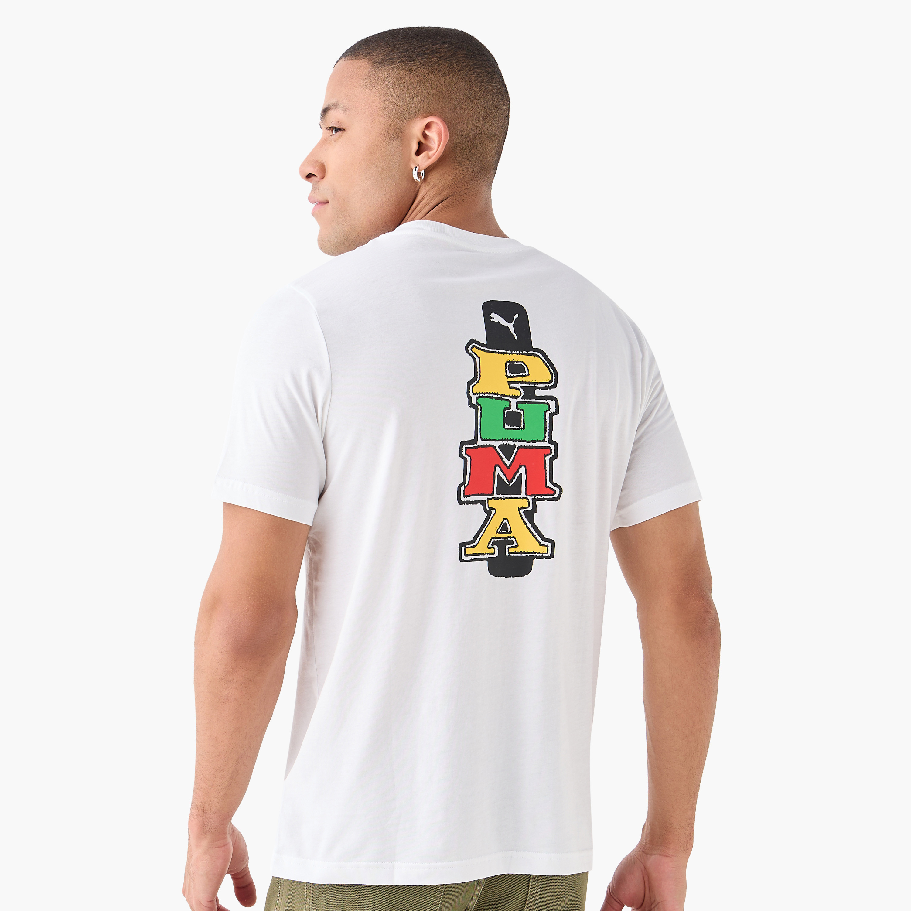 Puma Men's Graphics Back Tee 684832 | OE-men-clothing-sportswearandactivewear-tshirtsandpolos-image-1