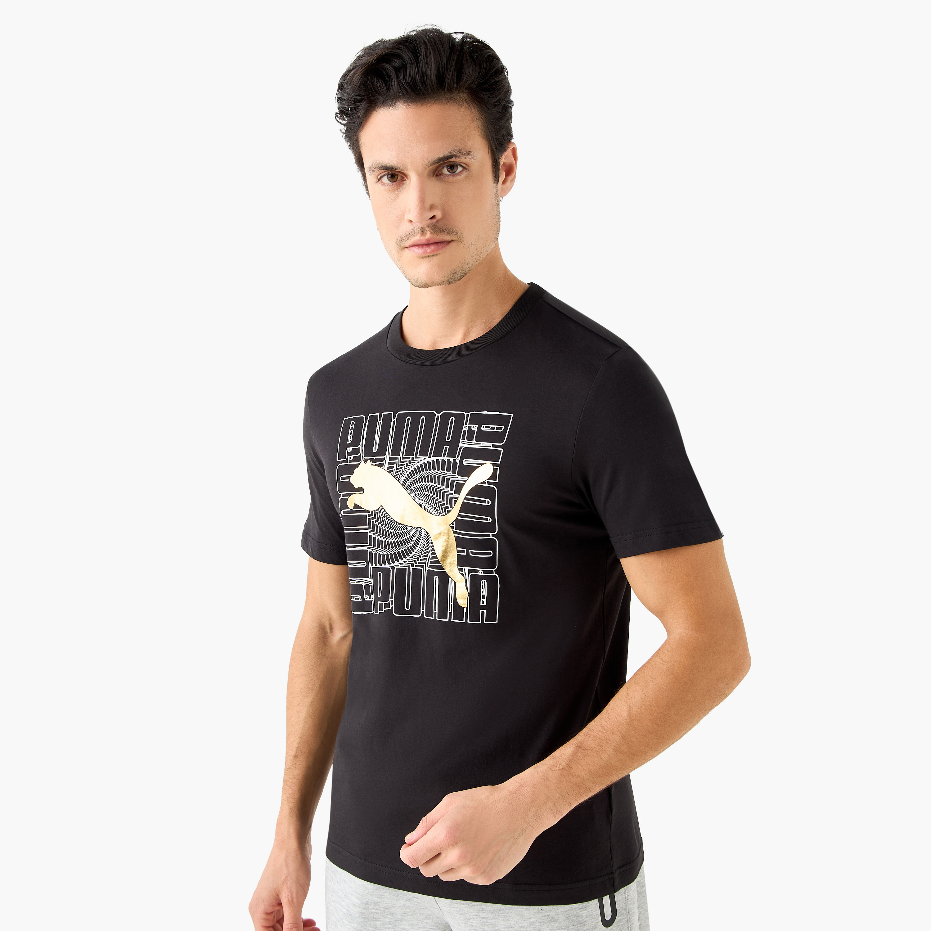 بوما - تيشيرت جرافيكس فويل - للرجال 684835 | OE-men-clothing-sportswearandactivewear-tshirtsandpolos-image-1