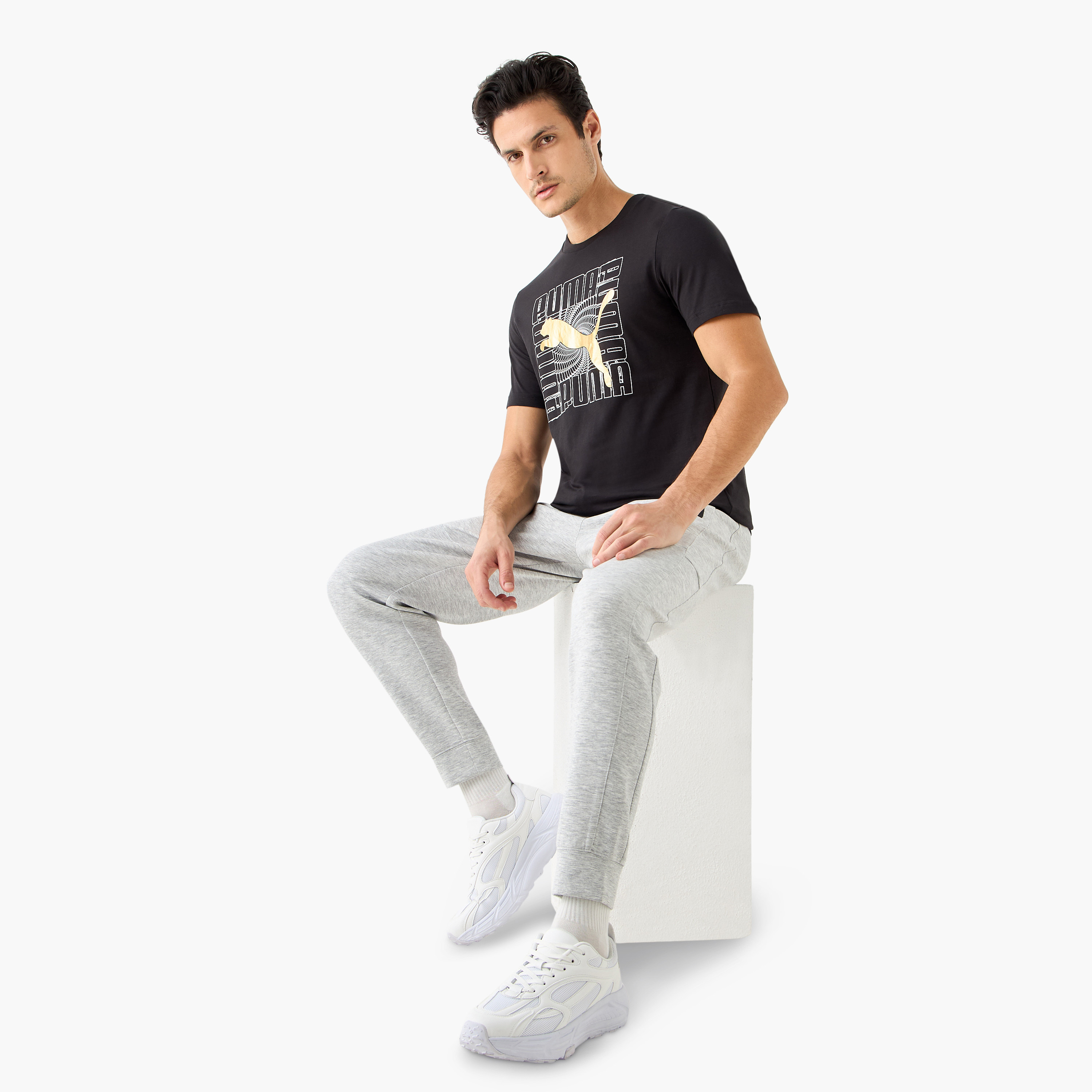 بوما - تيشيرت جرافيكس فويل - للرجال 684835 | OE-men-clothing-sportswearandactivewear-tshirtsandpolos-image-2