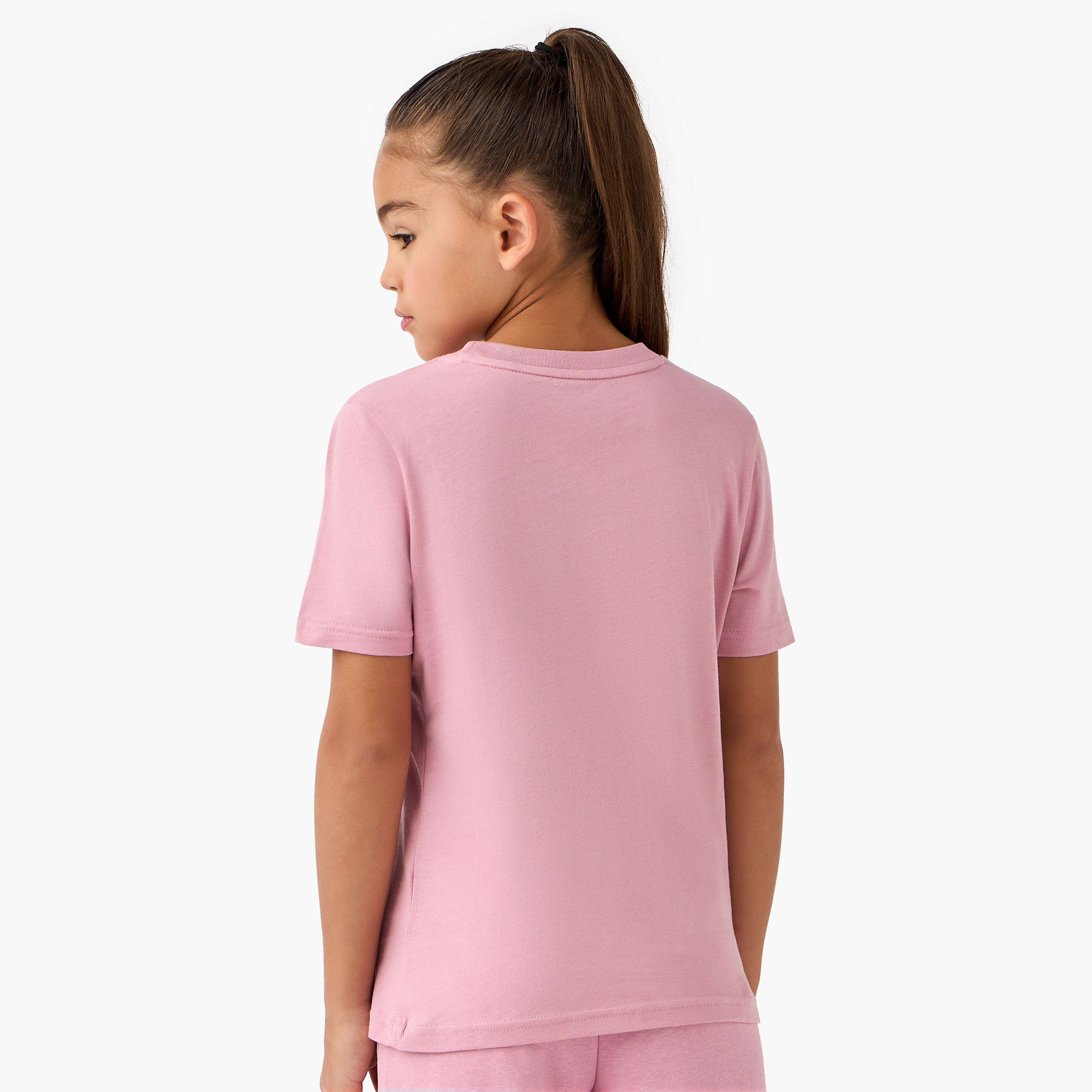 PUMA Logo Print T-shirt-sports-girls-clothing-tops-image-3