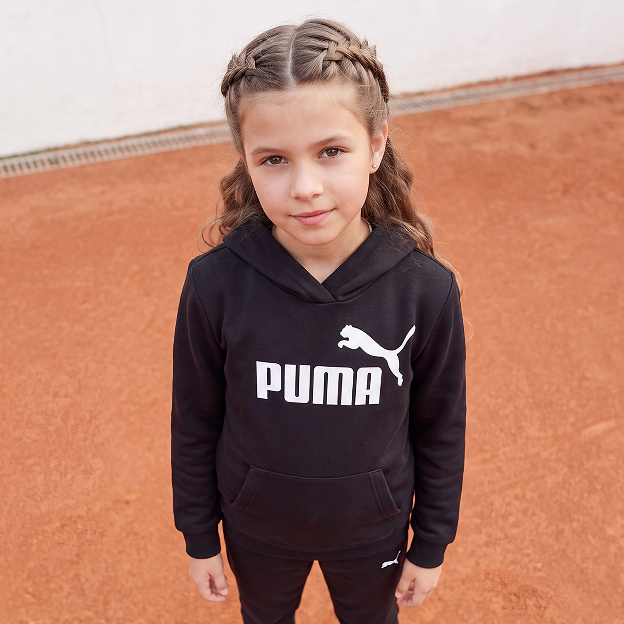 سويت شيرت بقبعة للبنات من بوما-girls-clothing-sweatshirts-image-1