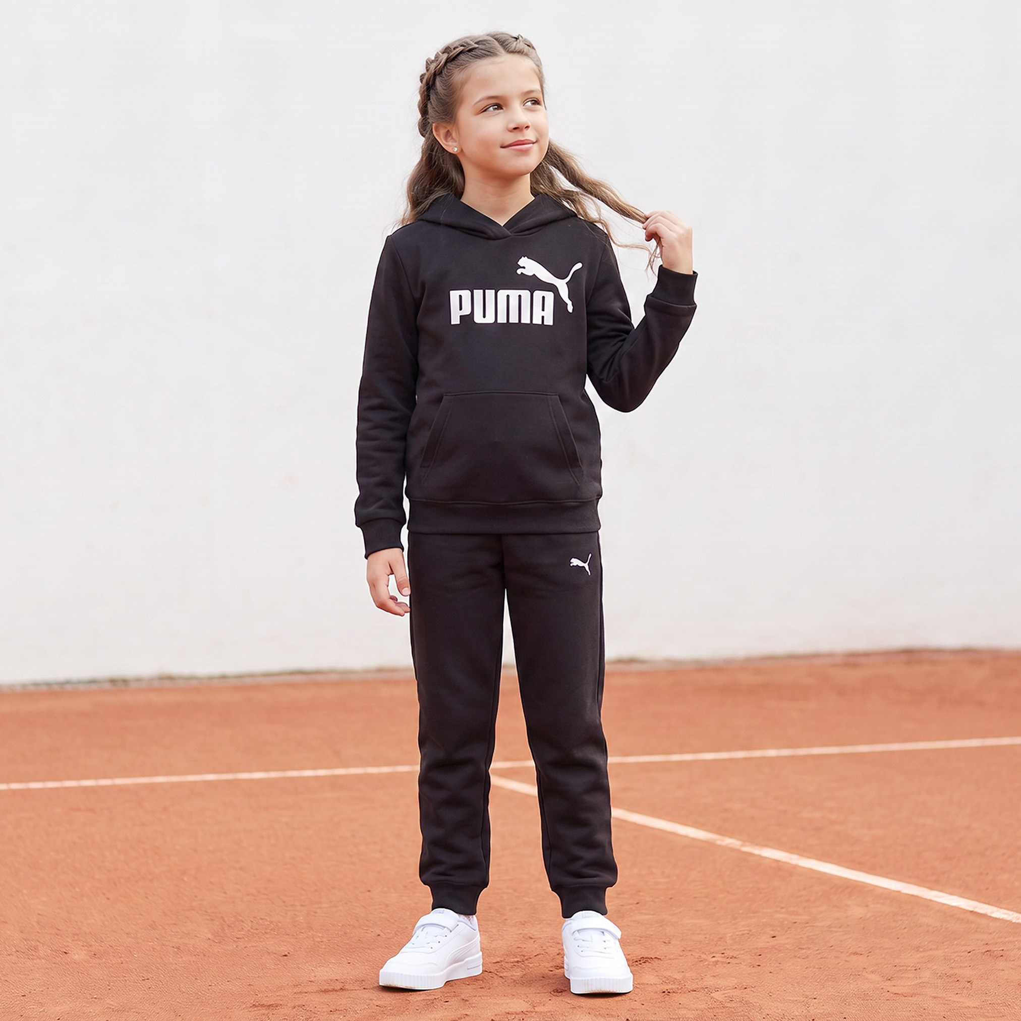 سويت شيرت بقبعة للبنات من بوما-girls-clothing-sweatshirts-image-2