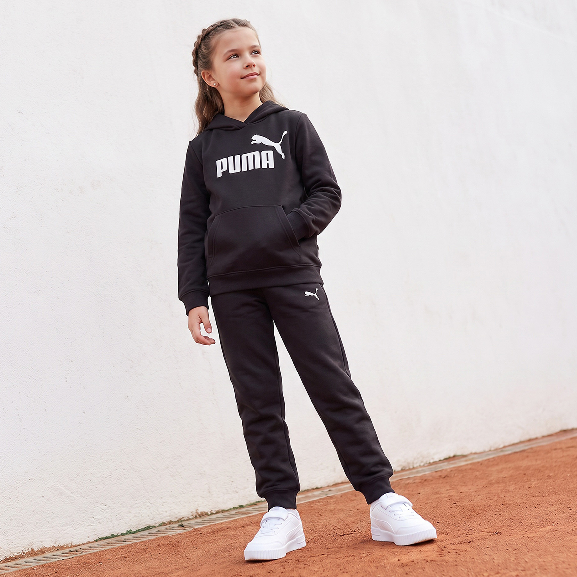 سويت شيرت بقبعة للبنات من بوما-girls-clothing-sweatshirts-image-5