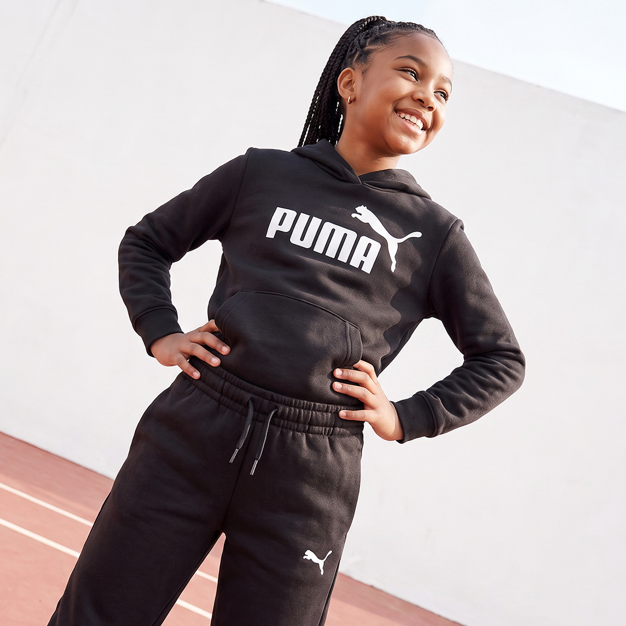 PUMA Girls Drawstring Waist Joggers-sports-girls-clothing-bottoms-joggersandtrackpants-image-5
