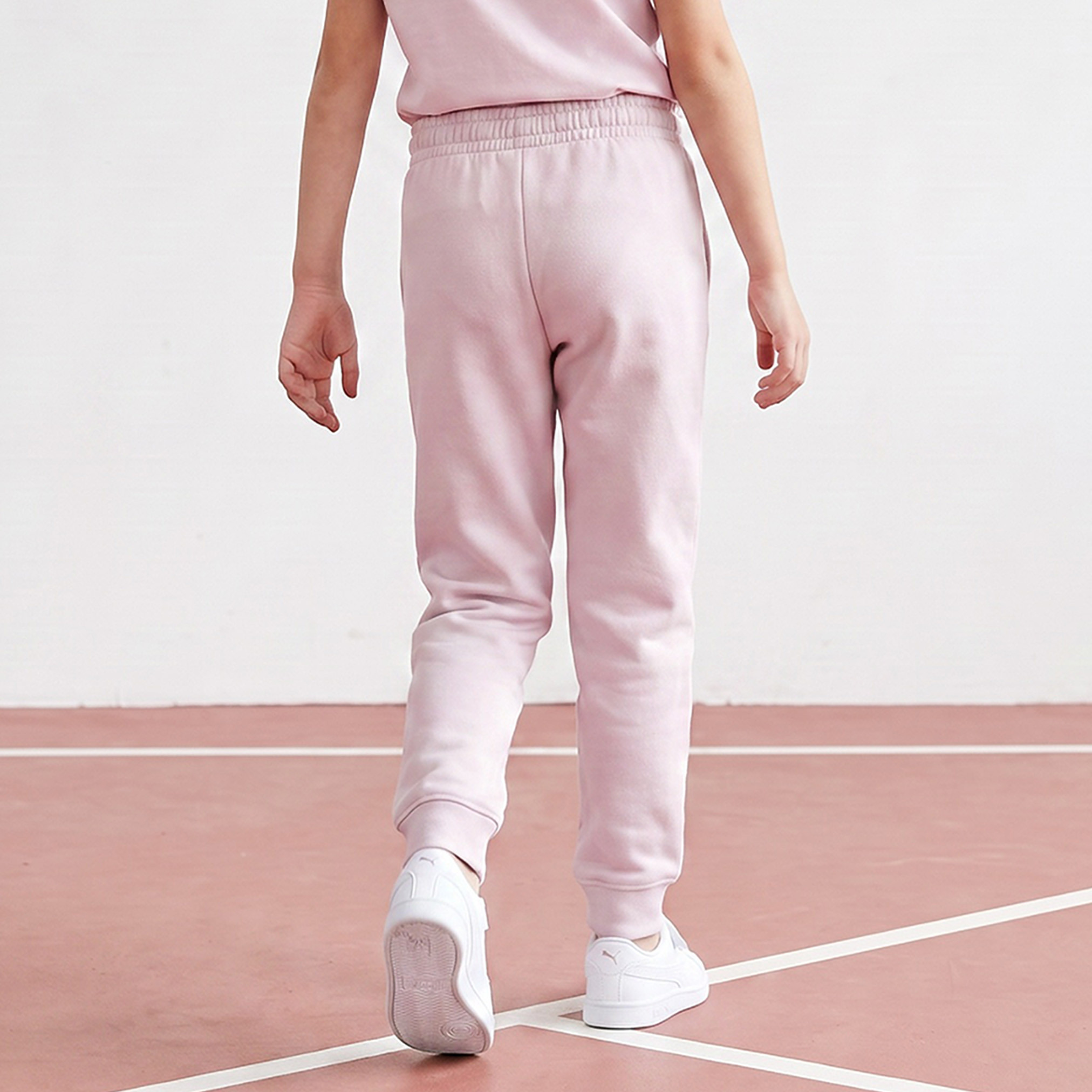 بنطلون رياضي بطبعات الشعار للبنات من بوما-sports-girls-clothing-bottoms-joggersandtrackpants-image-3