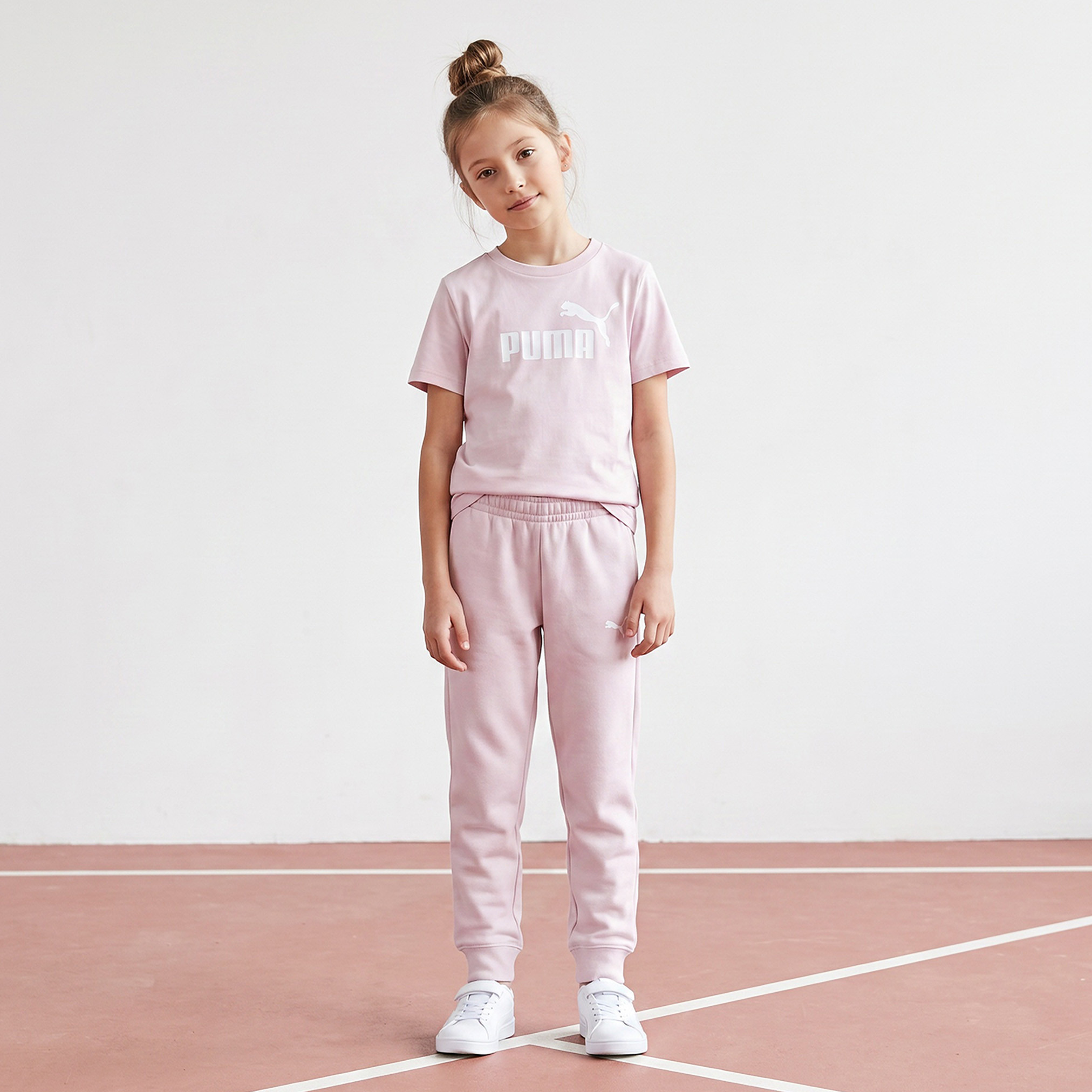 بنطلون رياضي بطبعات الشعار للبنات من بوما-sports-girls-clothing-bottoms-joggersandtrackpants-image-5