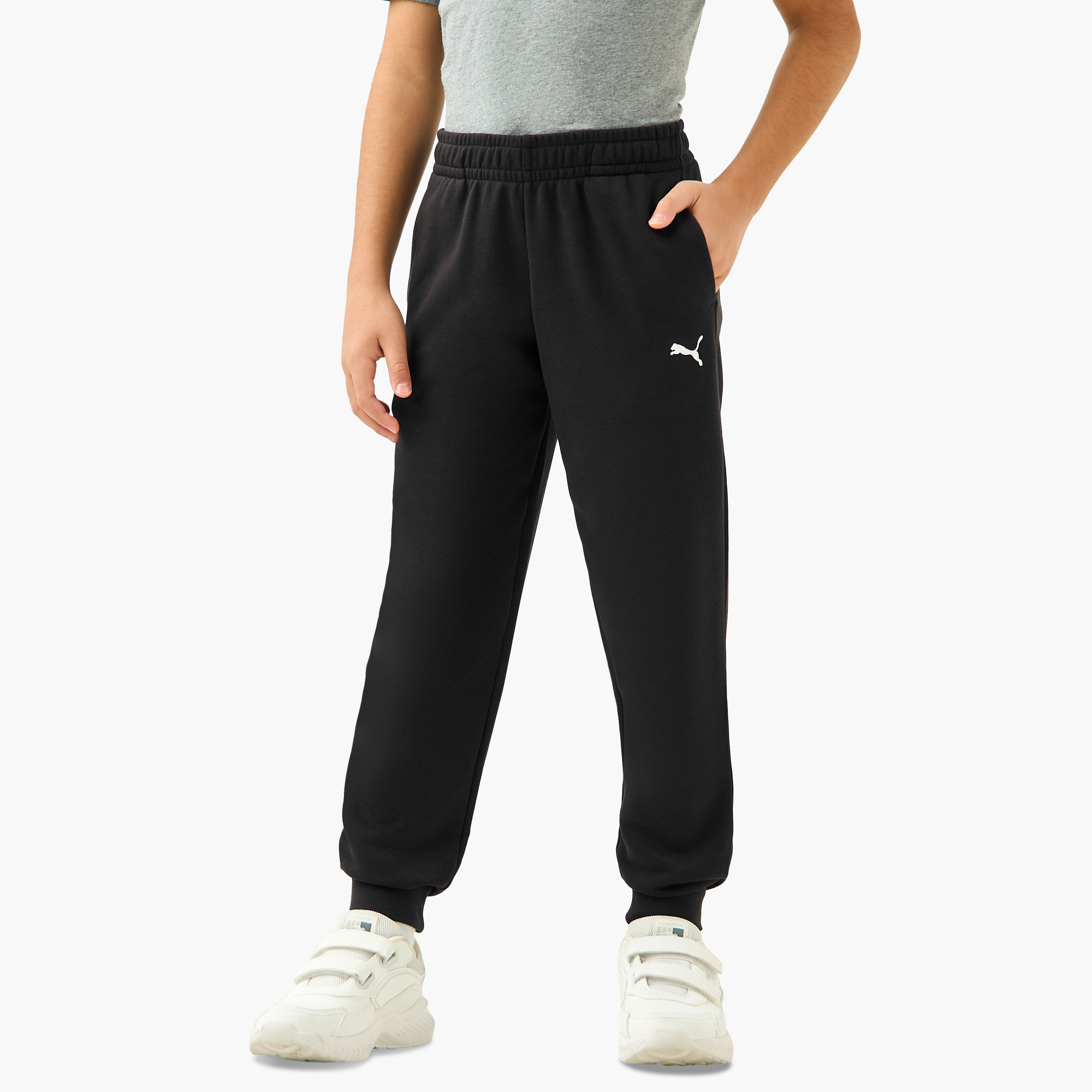 بنطلون رياضي بجيوب وطبعات شعار من بوما-girls-clothing-bottoms-joggersandtrackpants-image-4