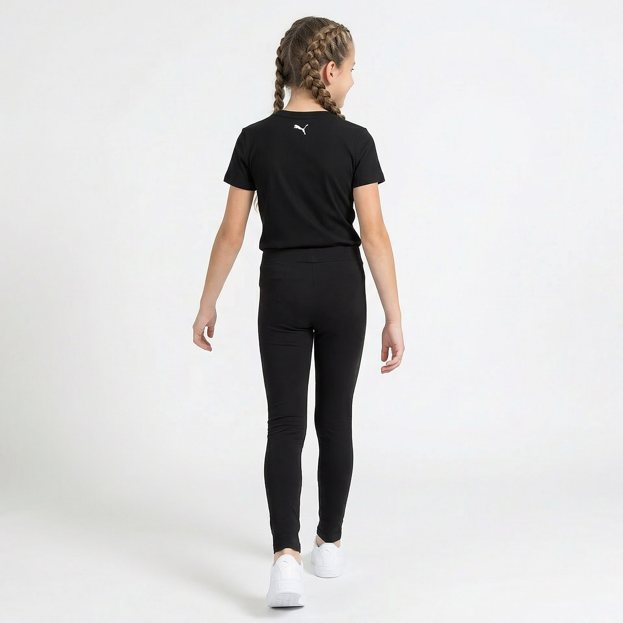 Puma Leggings with Logo Print-girls-clothing-sportswear-bottoms-leggings-image-3
