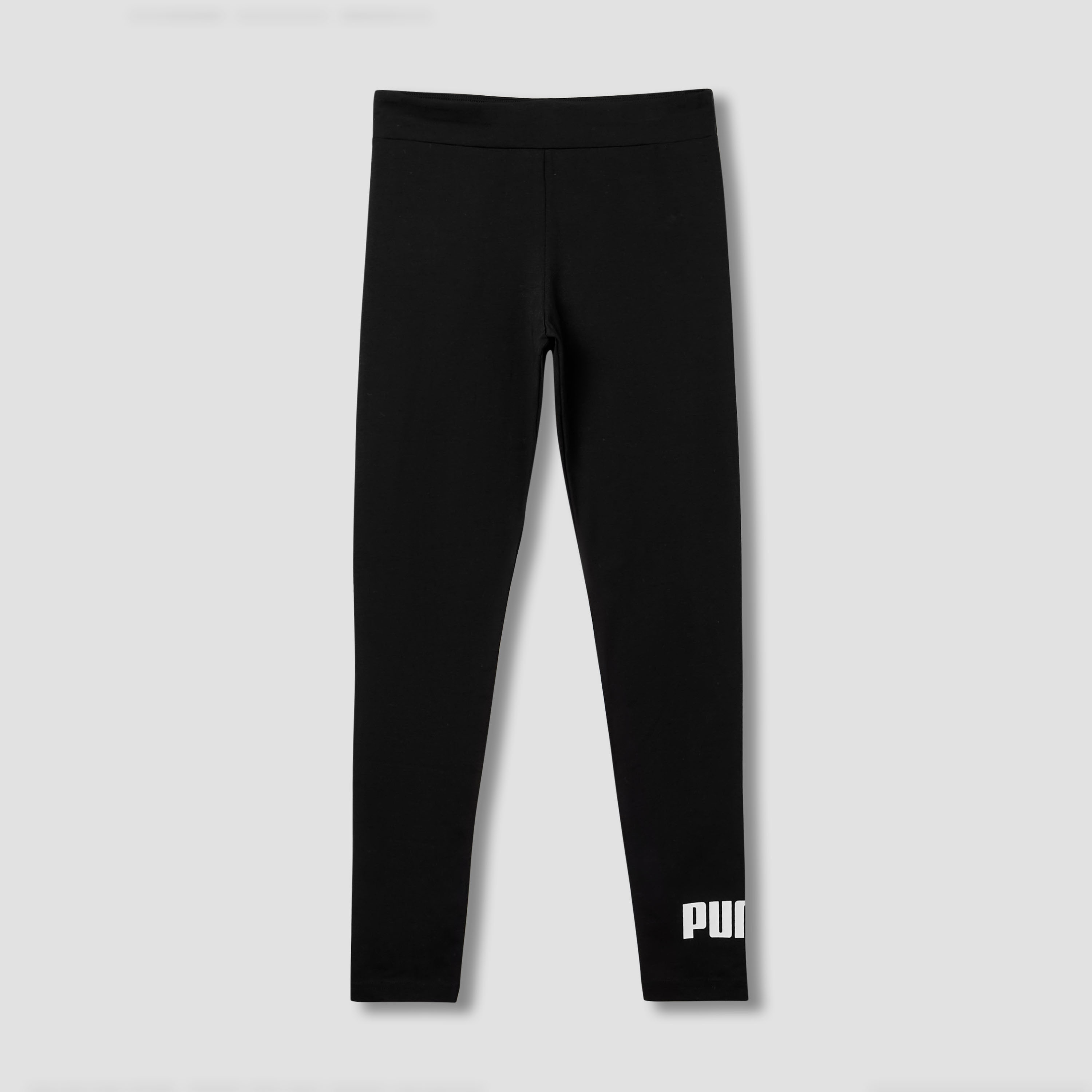 PUMA Logo Print Leggings-girls-clothing-sportswear-bottoms-image-1
